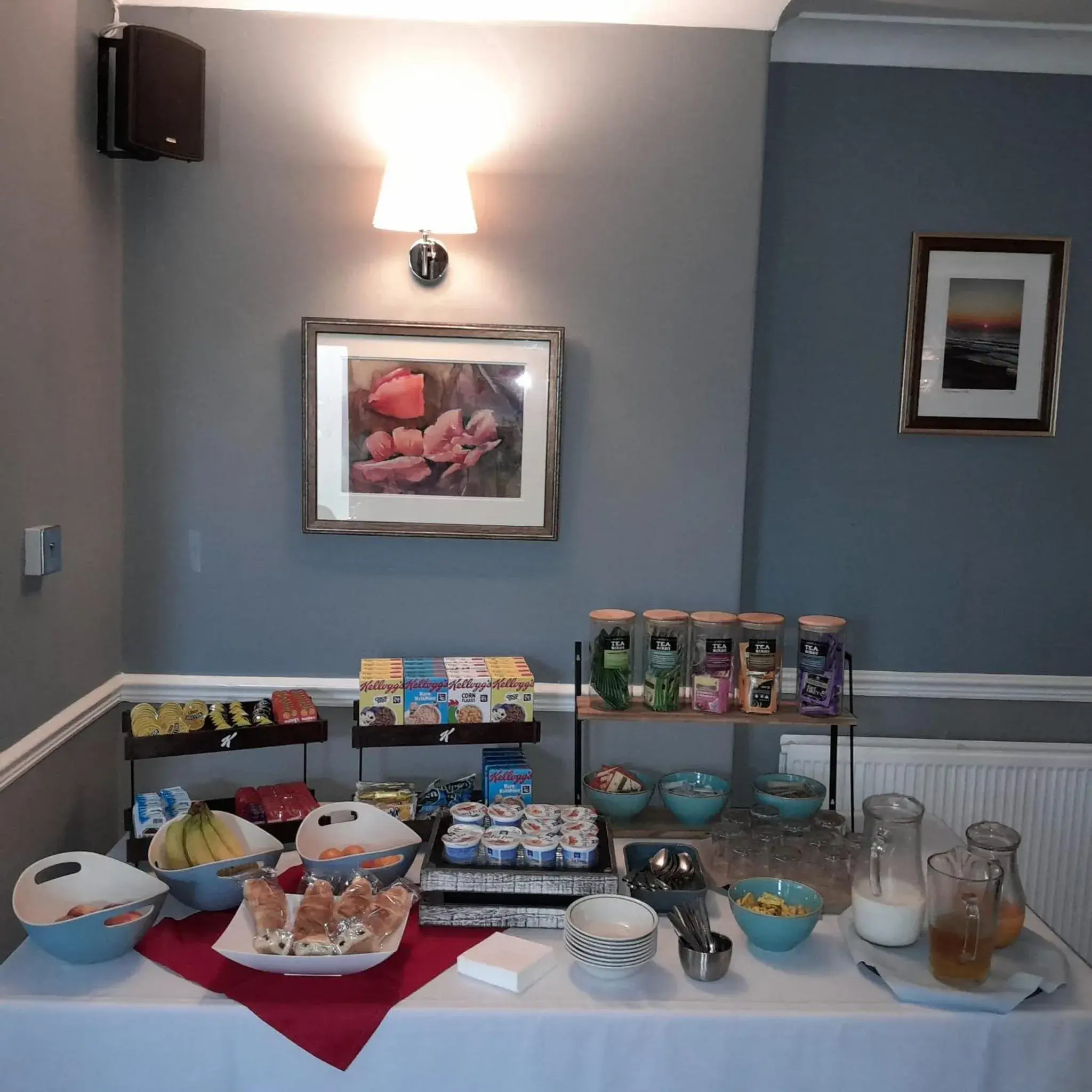 Breakfast in OYO Lamphey Hall Hotel Breakfast in OYO Lamphey Hall Hotel