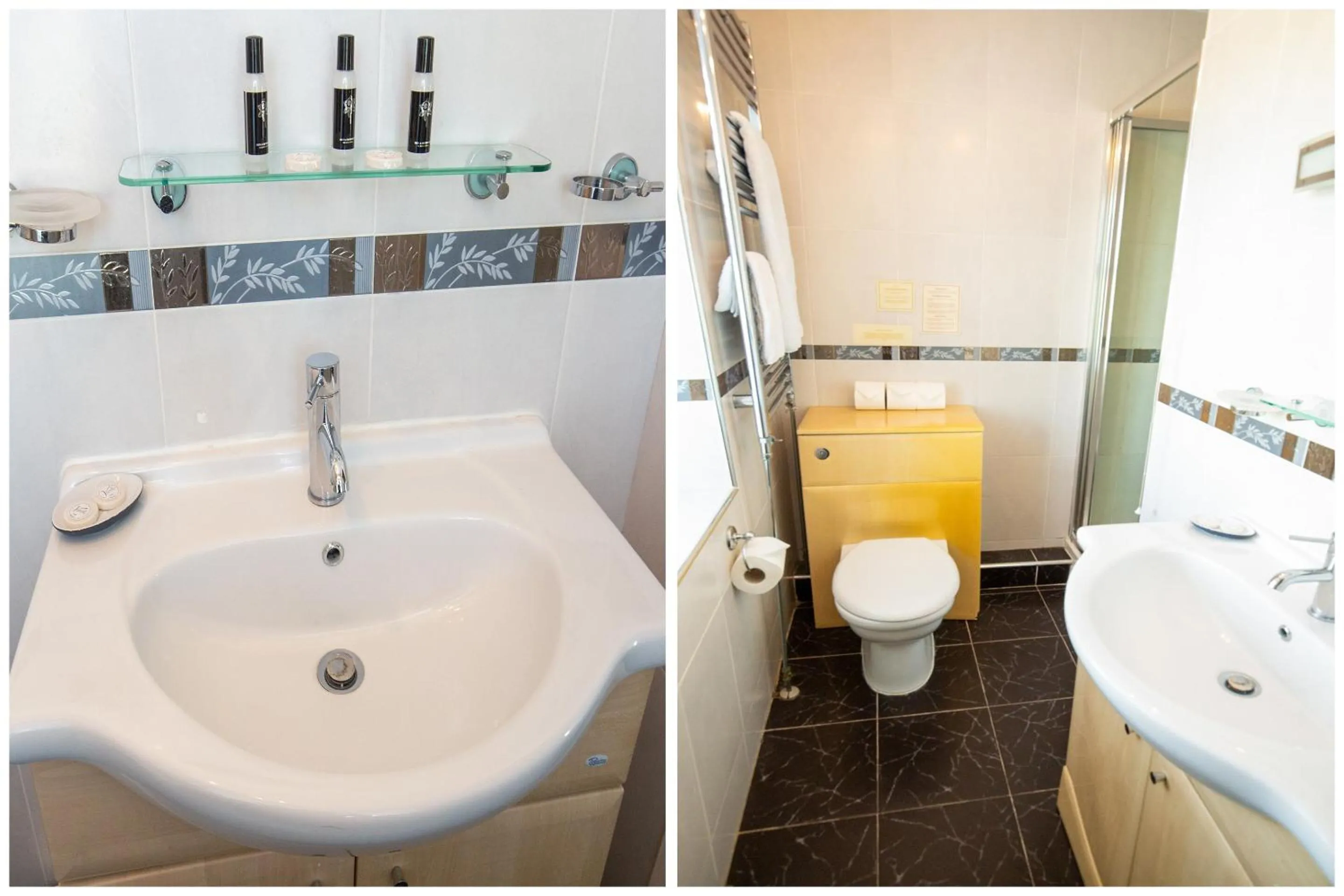 Bathroom in OYO Lamphey Hall