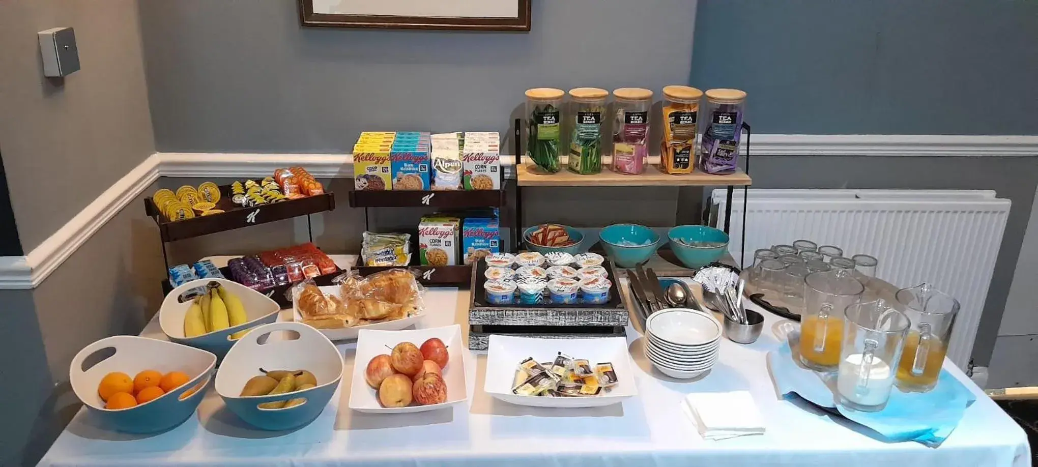 Breakfast in OYO Lamphey Hall Hotel Breakfast in OYO Lamphey Hall Hotel