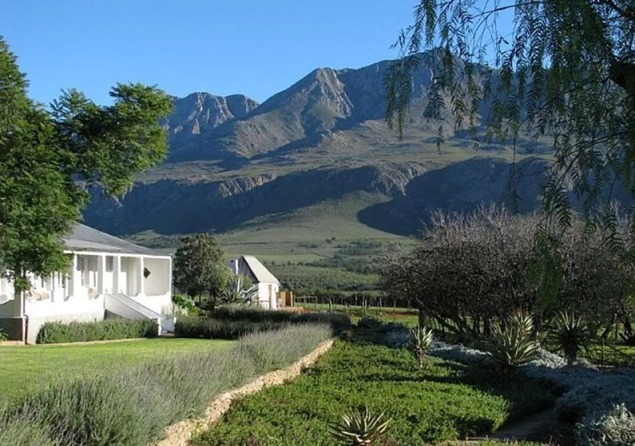 Garden in Swartberg Country Manor