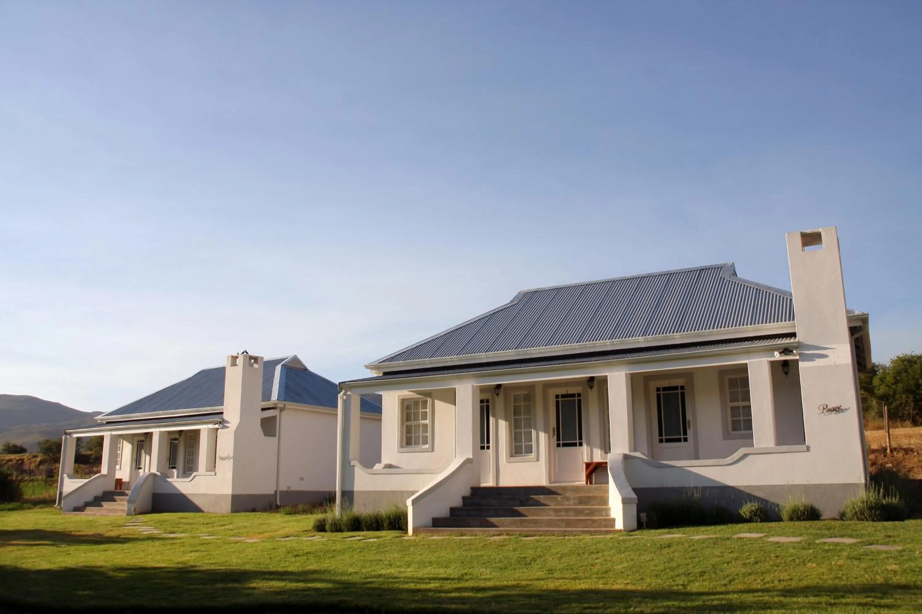 Facade/entrance in Swartberg Country Manor