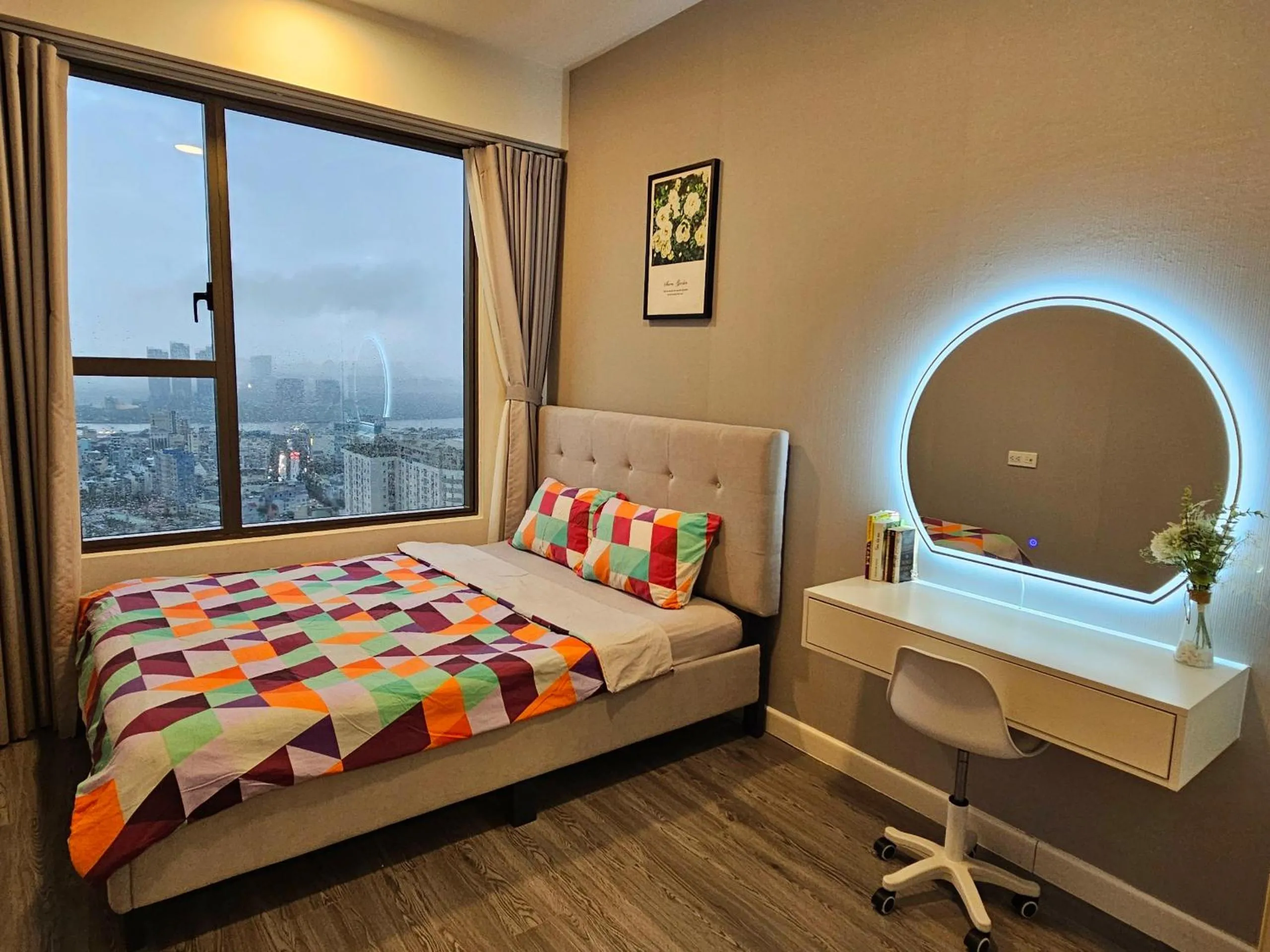 Bed in Local Home Pham Ngu Lao