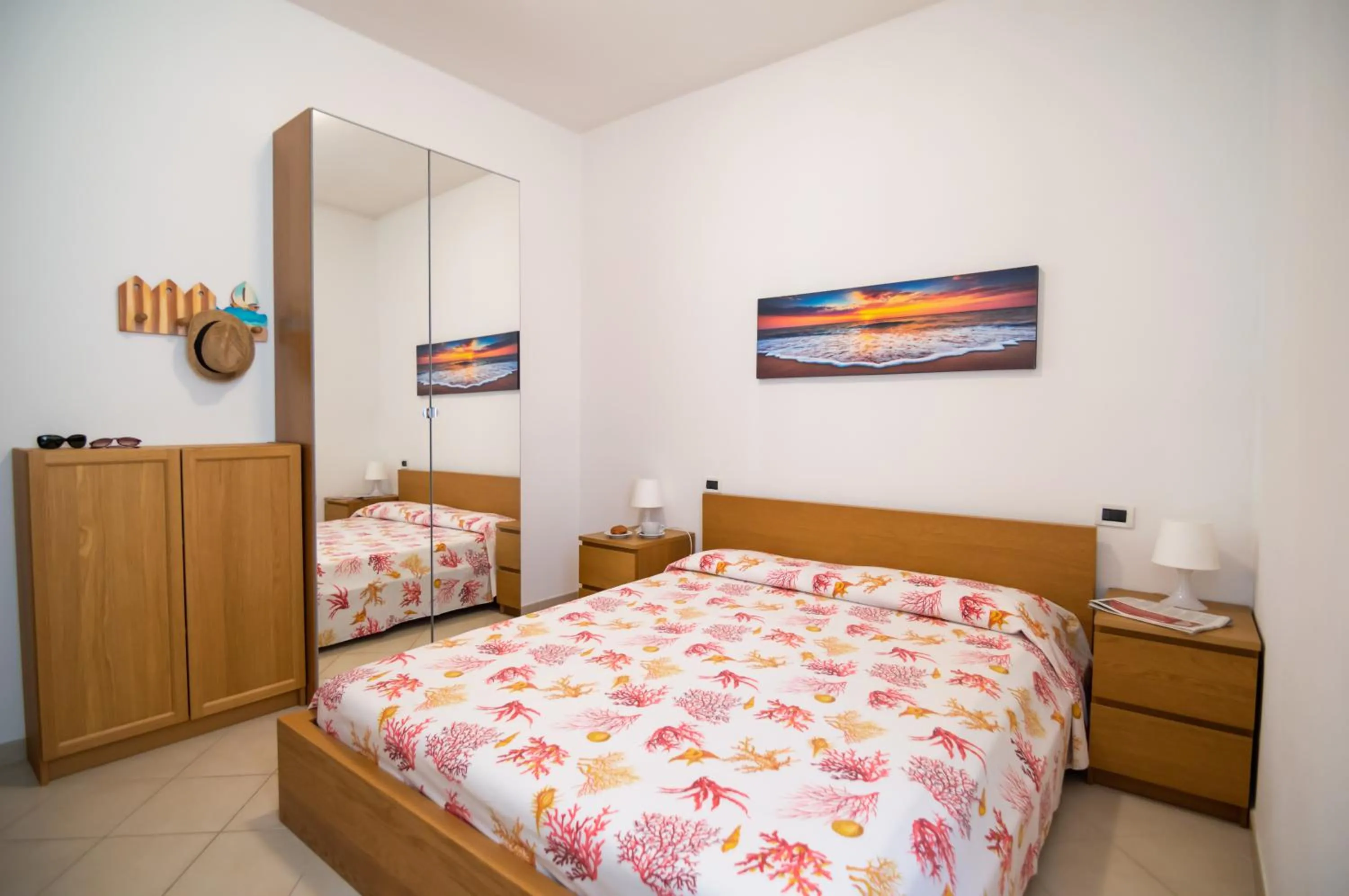 Bedroom, Bed in Residence Italia