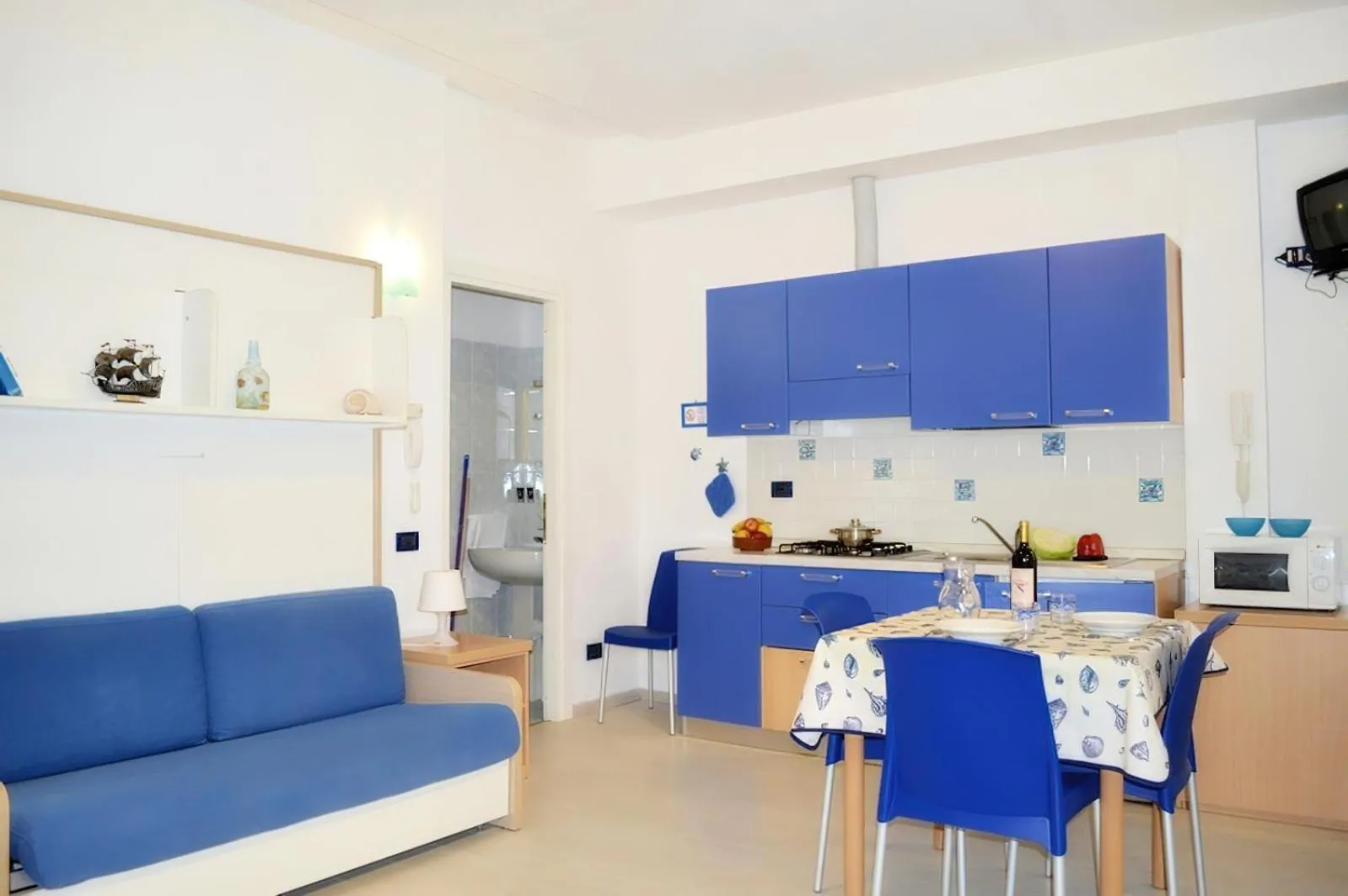 Kitchen or kitchenette in Residence Italia
