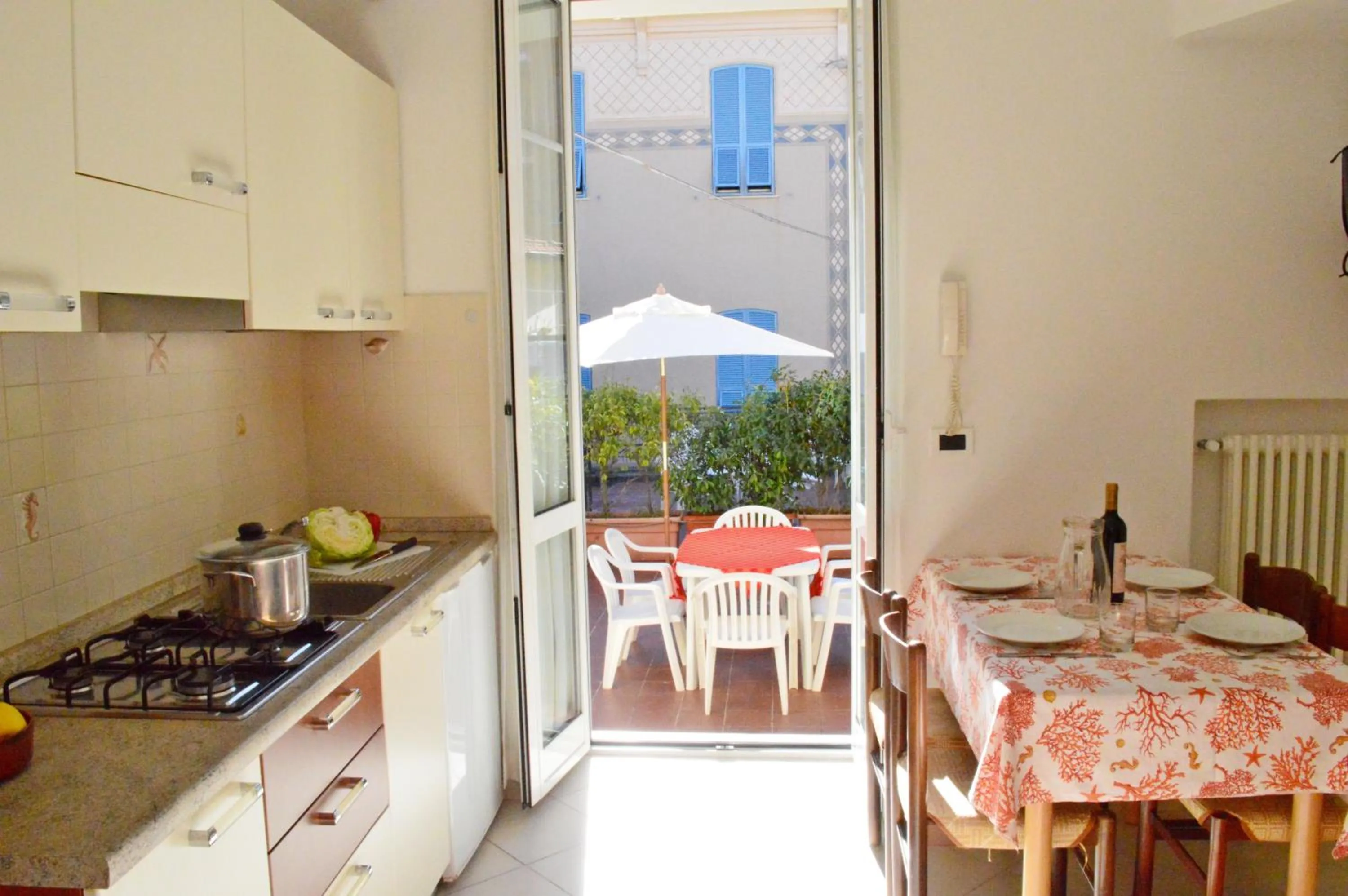 Balcony/Terrace in Residence Italia