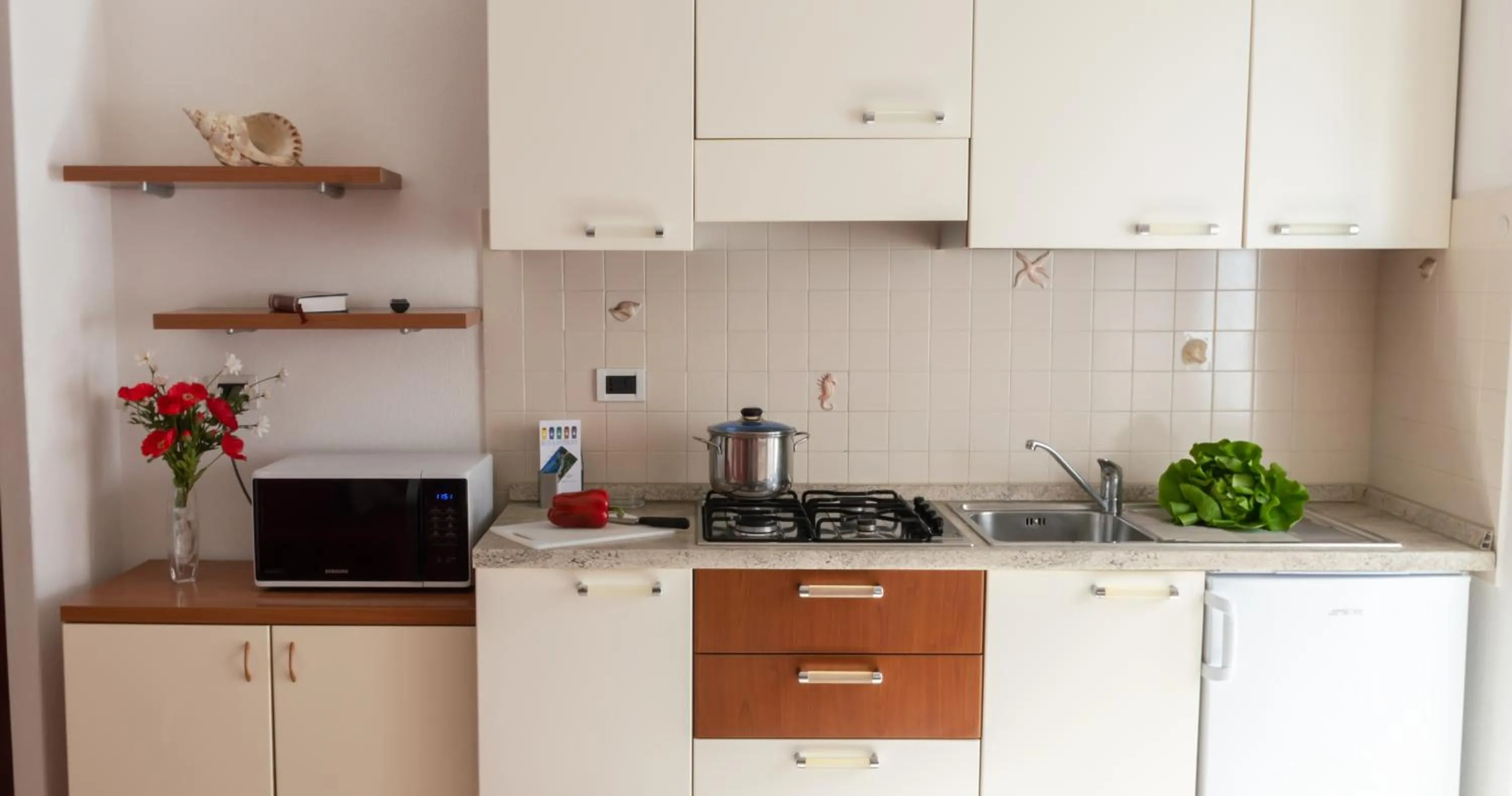 Kitchen or kitchenette in Residence Italia