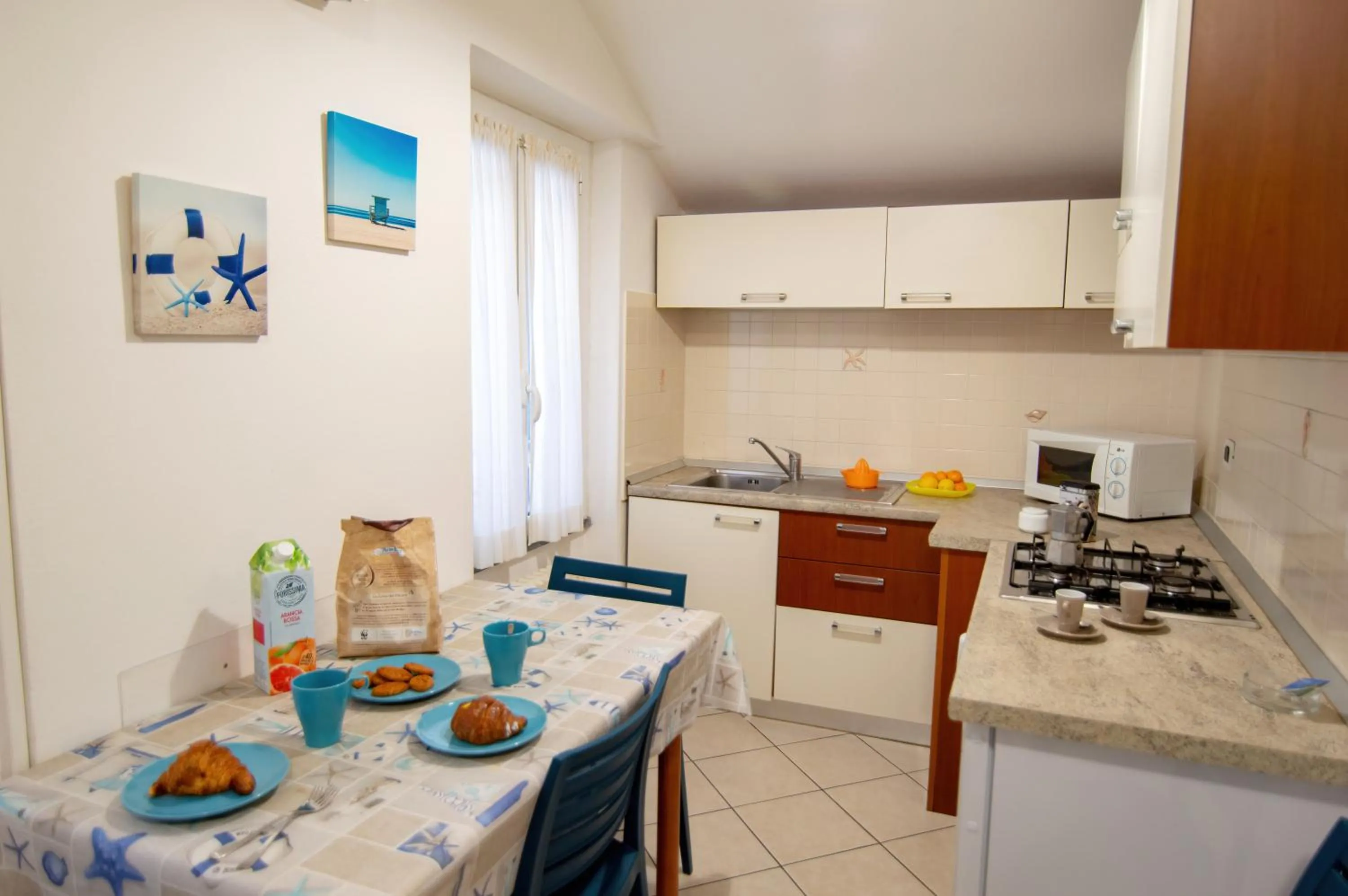 Kitchen or kitchenette in Residence Italia