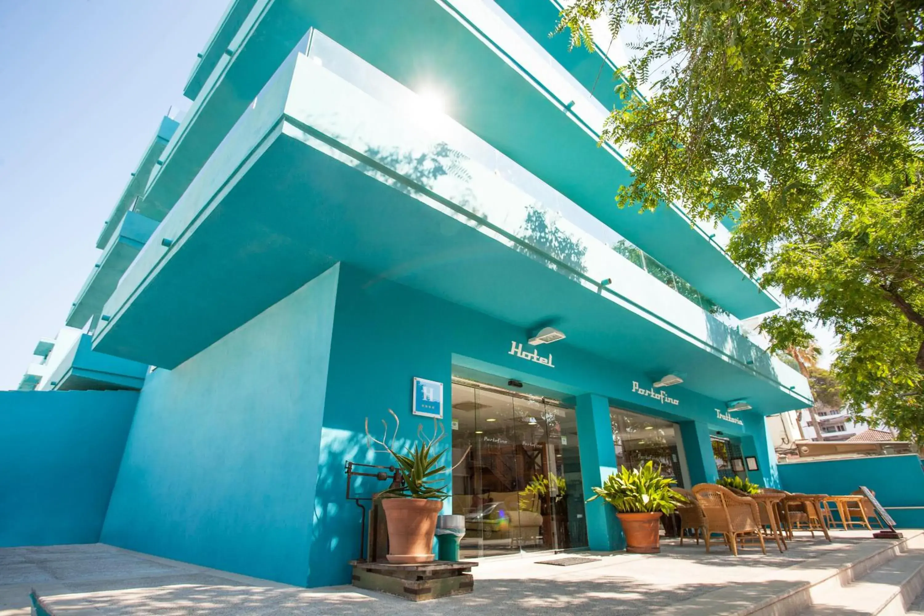 Facade/entrance in Portofino Mallorca Facade/entrance in Portofino Mallorca