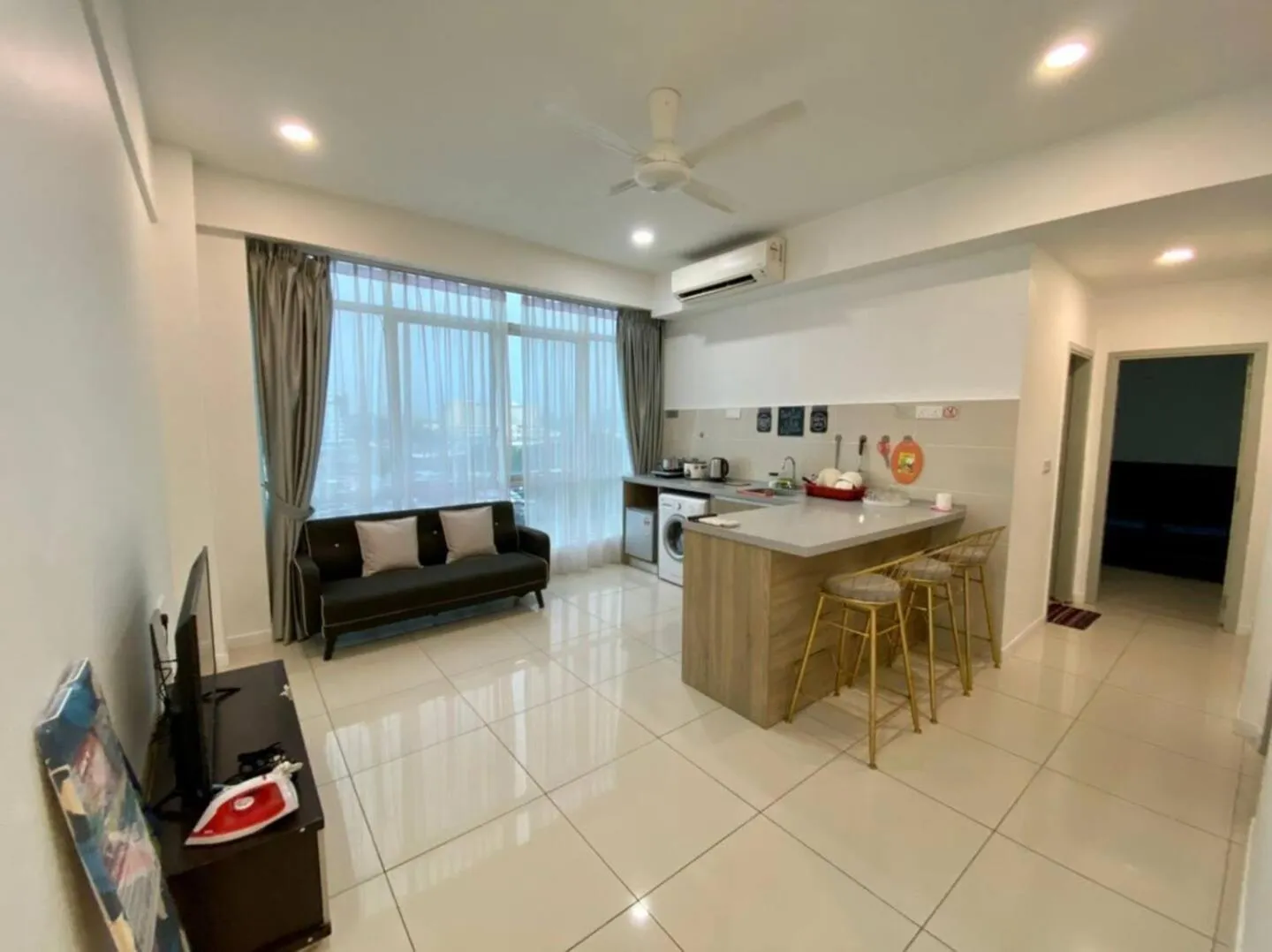 Living room in Sutera Avenue Kota Kinabalu