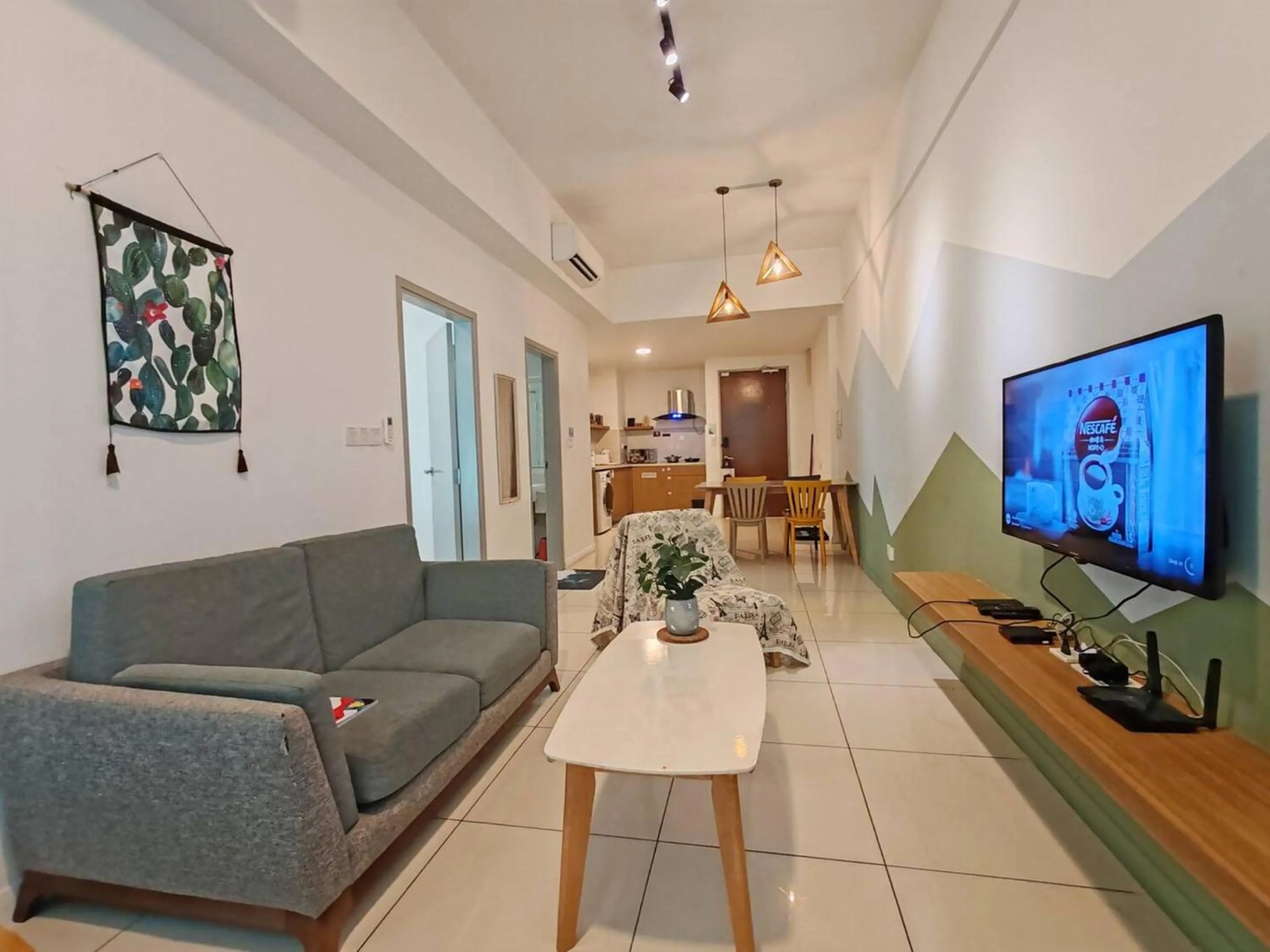 Living room in Sutera Avenue Kota Kinabalu