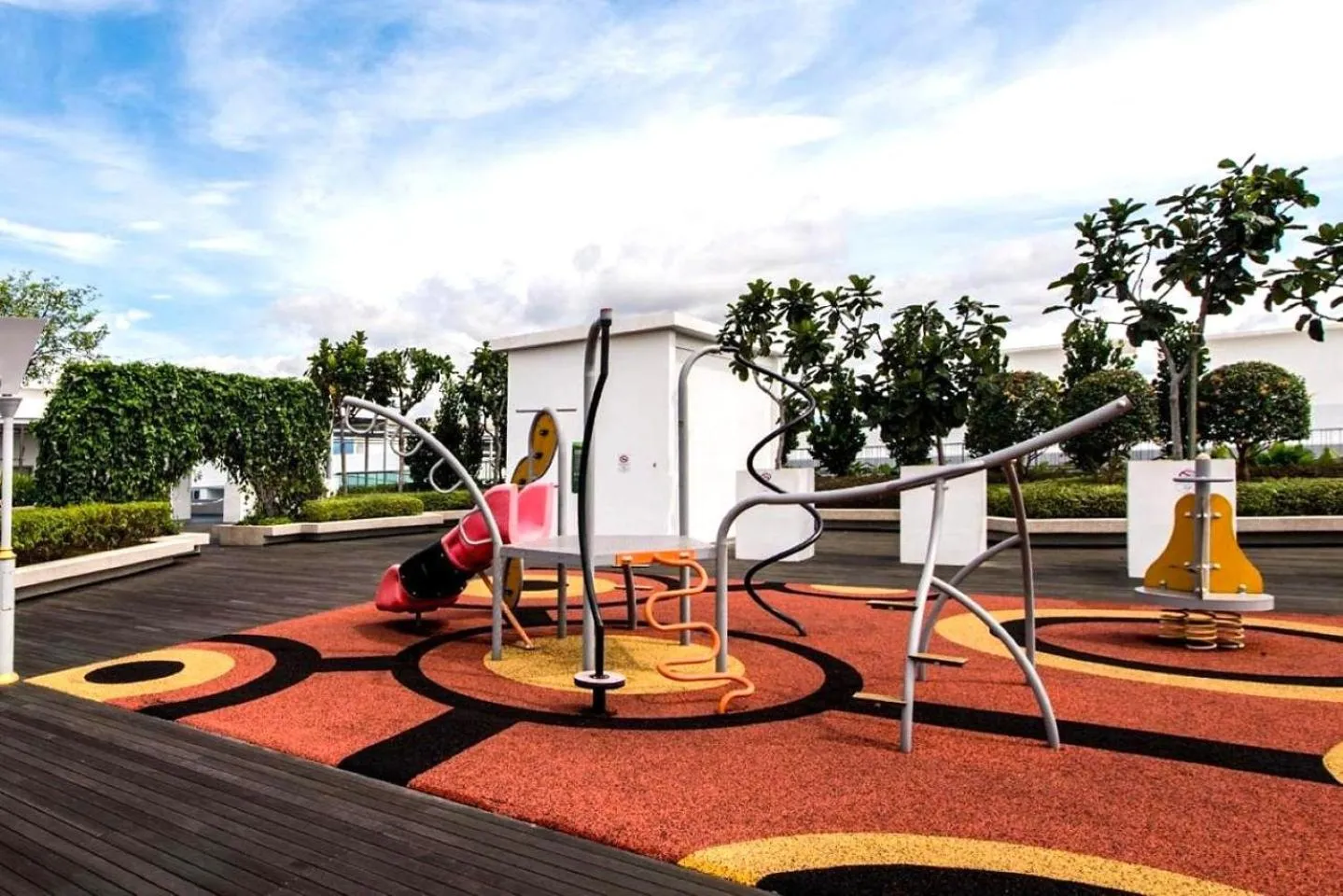 Children play ground in Sutera Avenue Kota Kinabalu