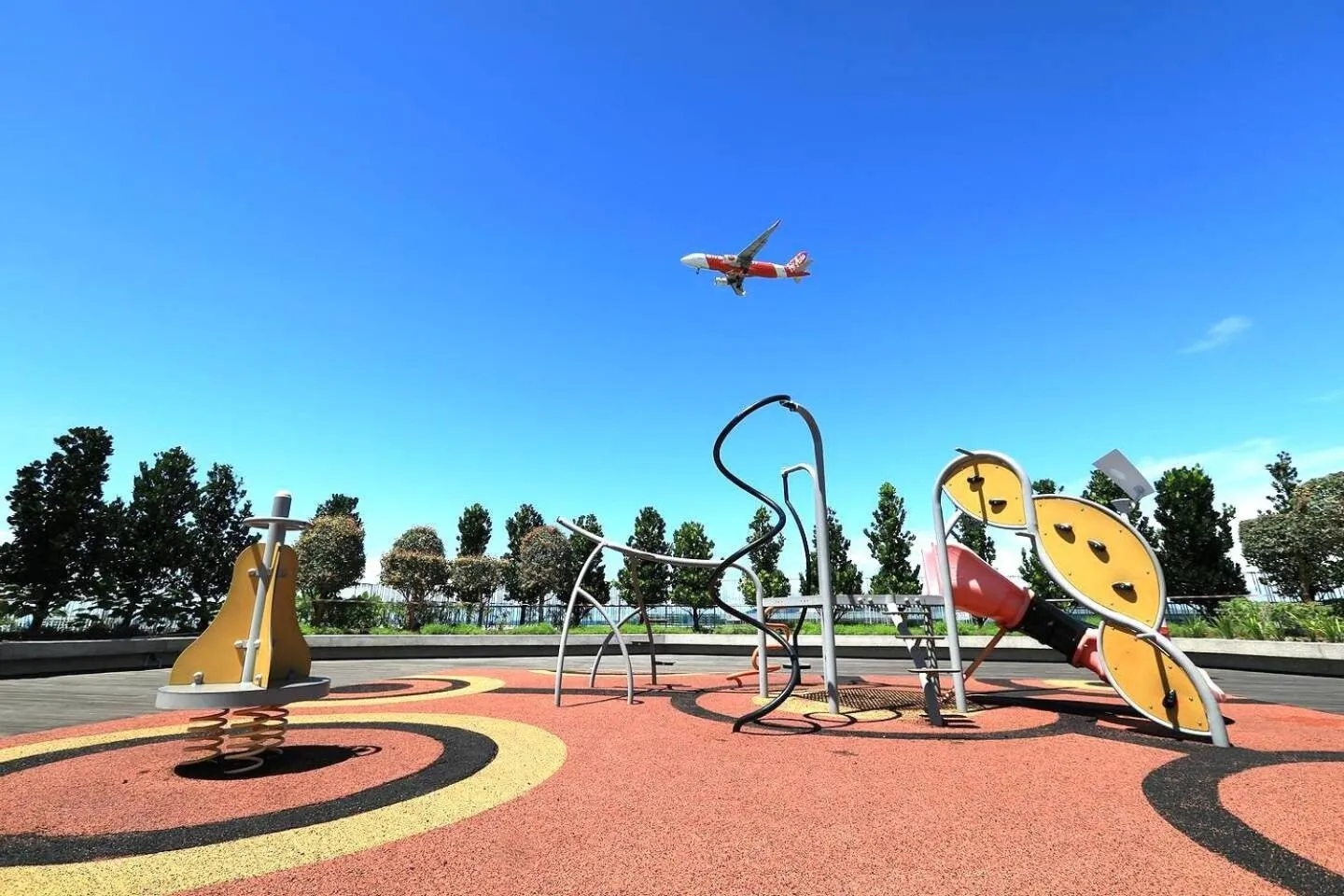 Children play ground in Sutera Avenue Kota Kinabalu