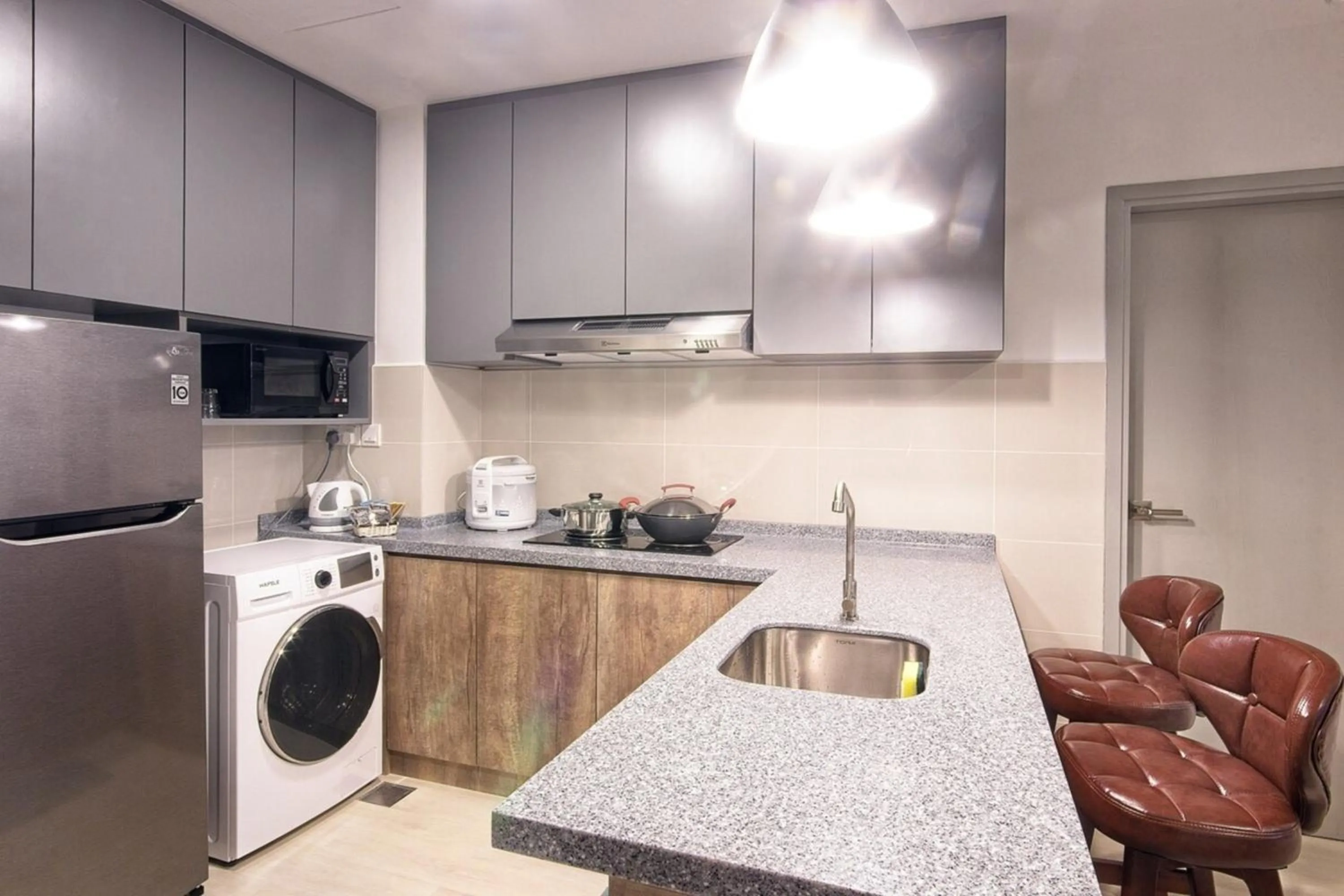 Kitchen or kitchenette in Sutera Avenue Kota Kinabalu