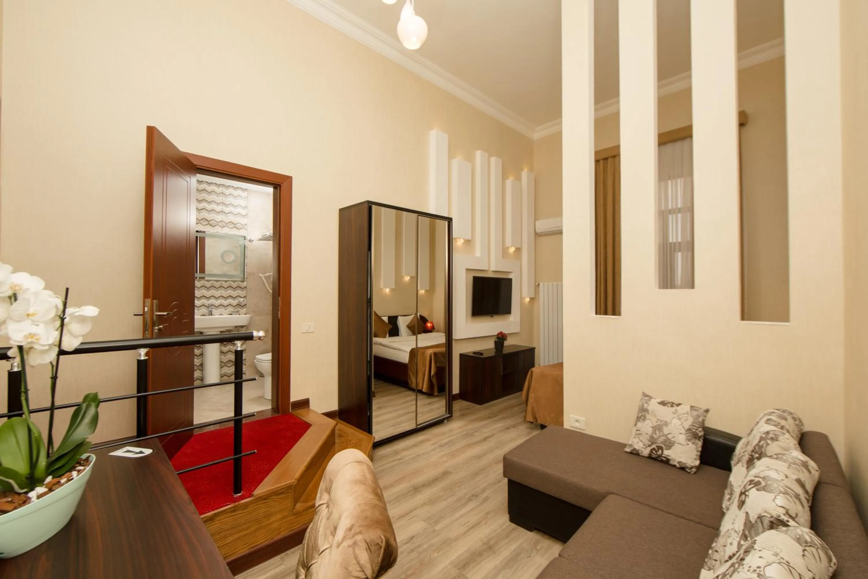 Living room in Passage Modern Hotel