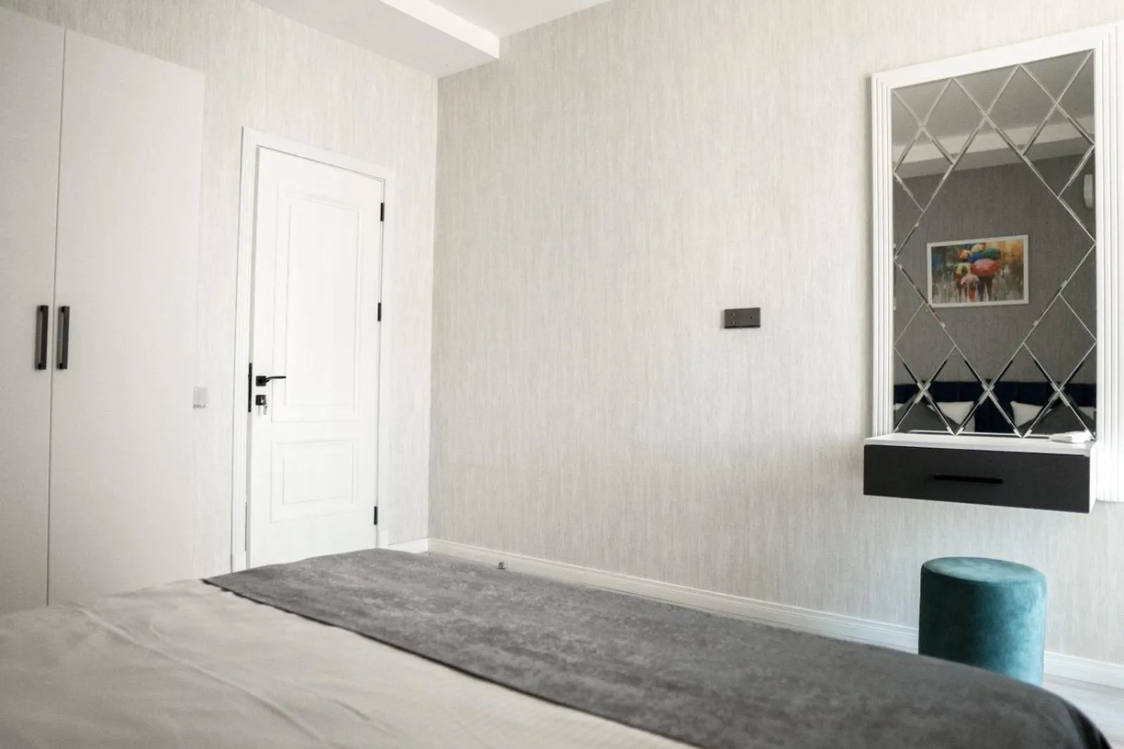 Bed in Passage Modern Hotel