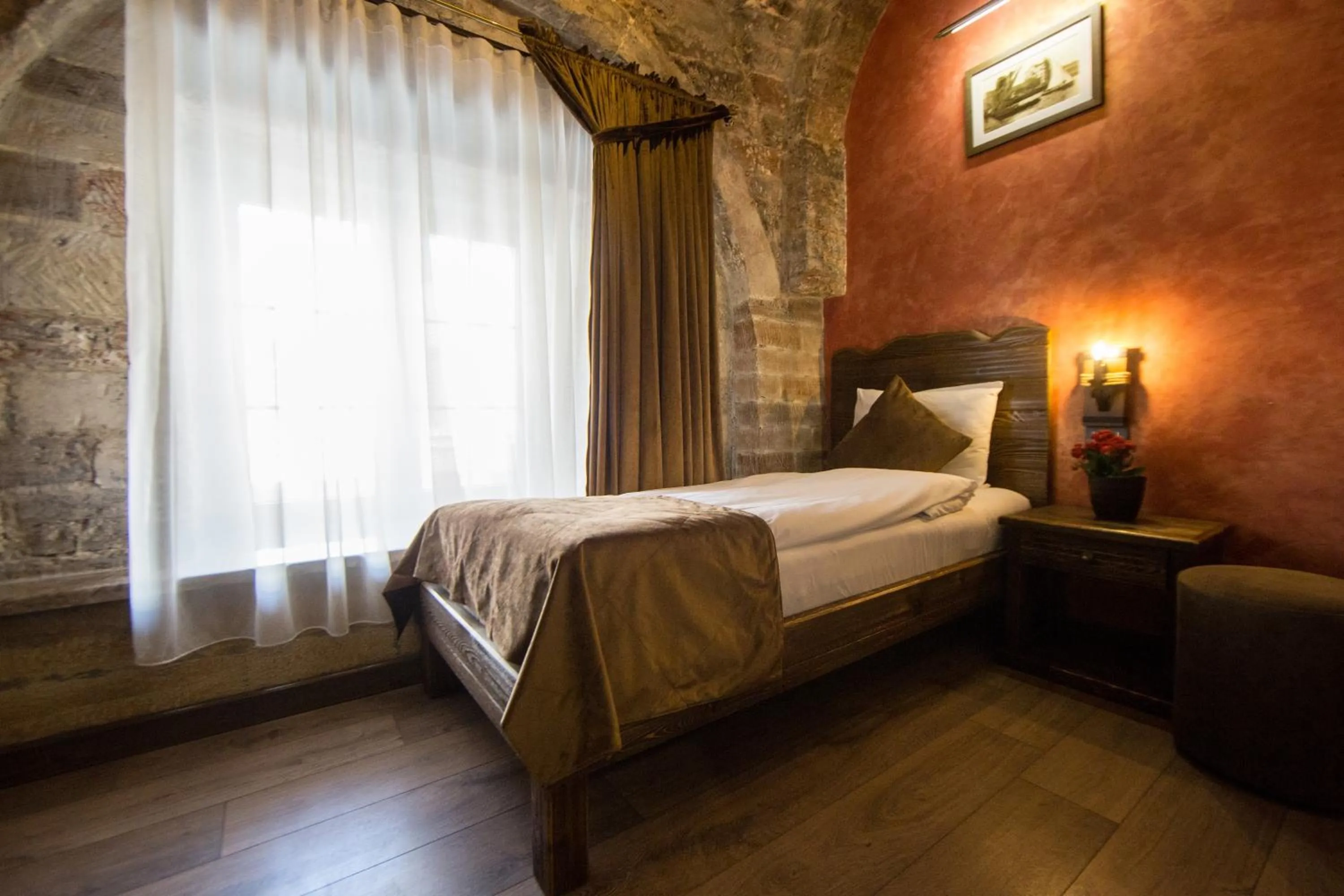 Bed in Passage Modern Hotel