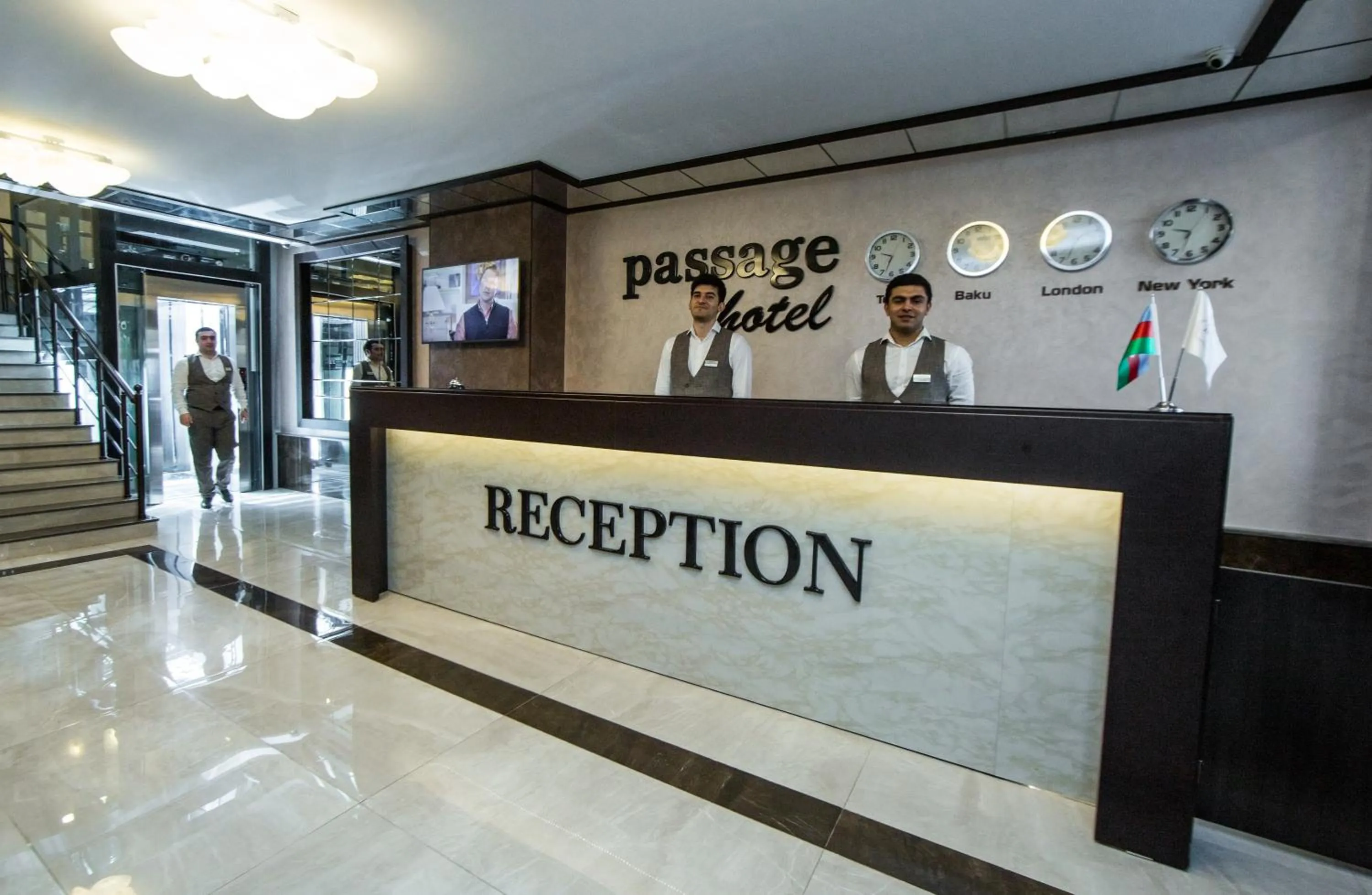 Lobby or reception in Passage Modern Hotel
