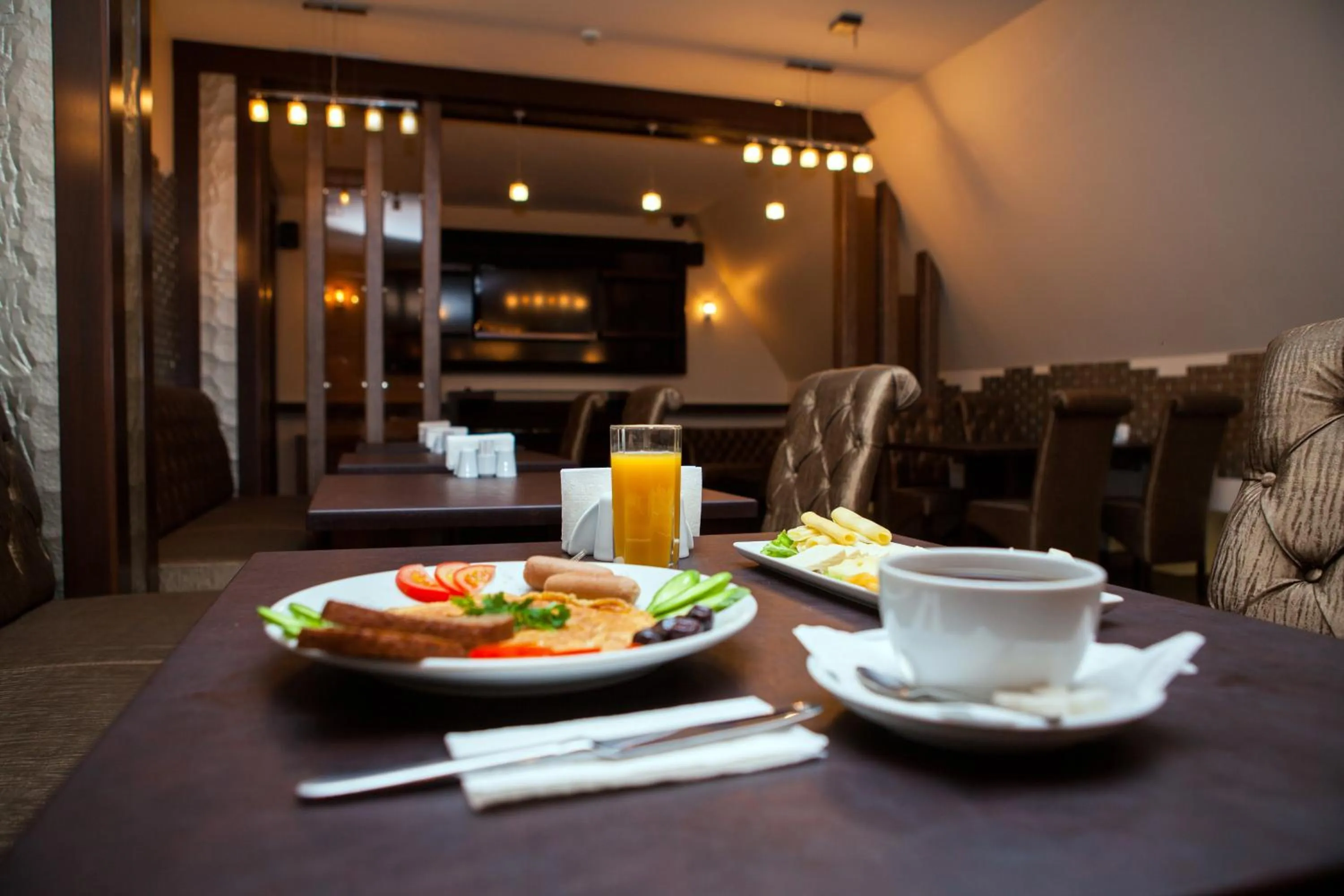 Food in Passage Modern Hotel