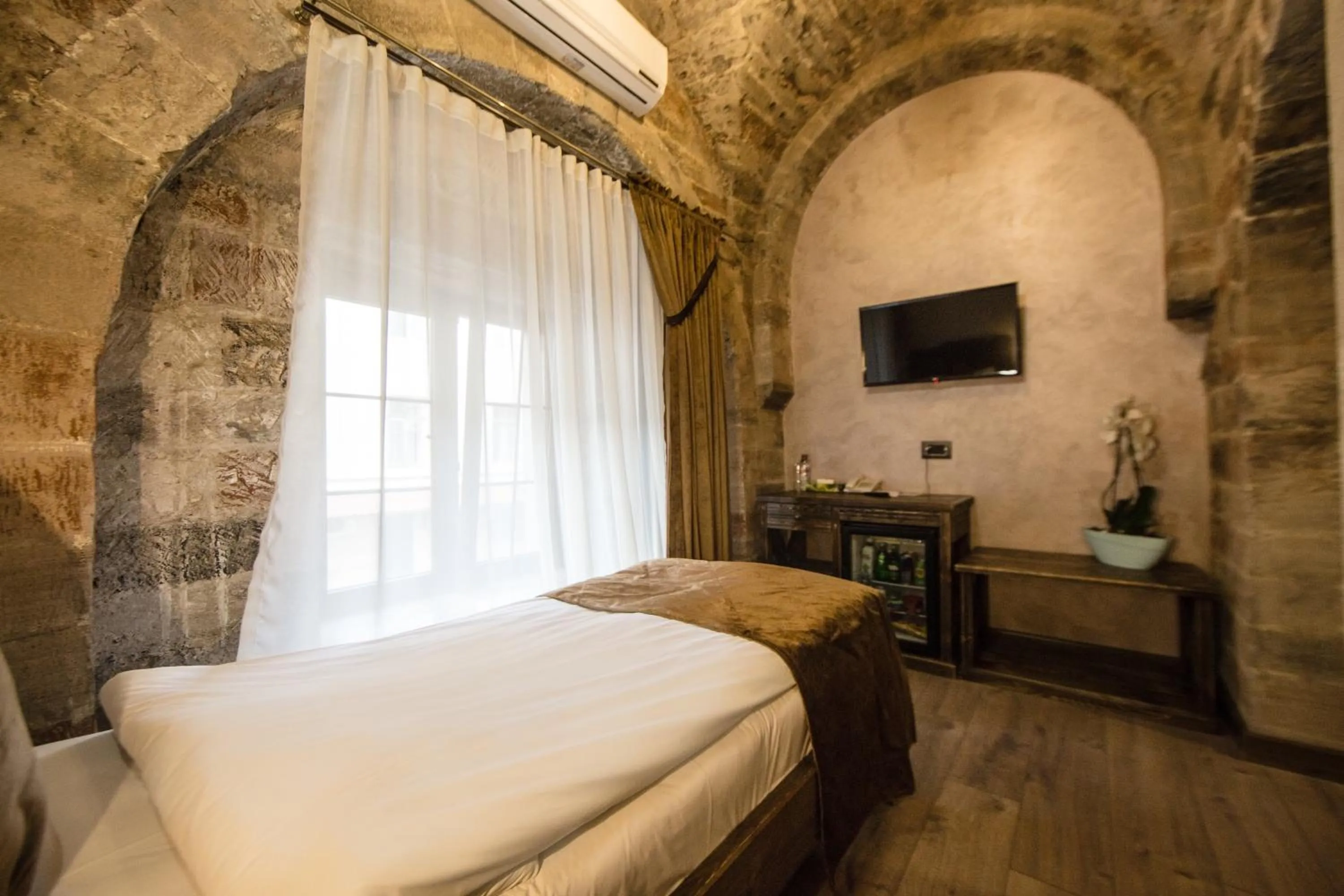 Bed in Passage Modern Hotel