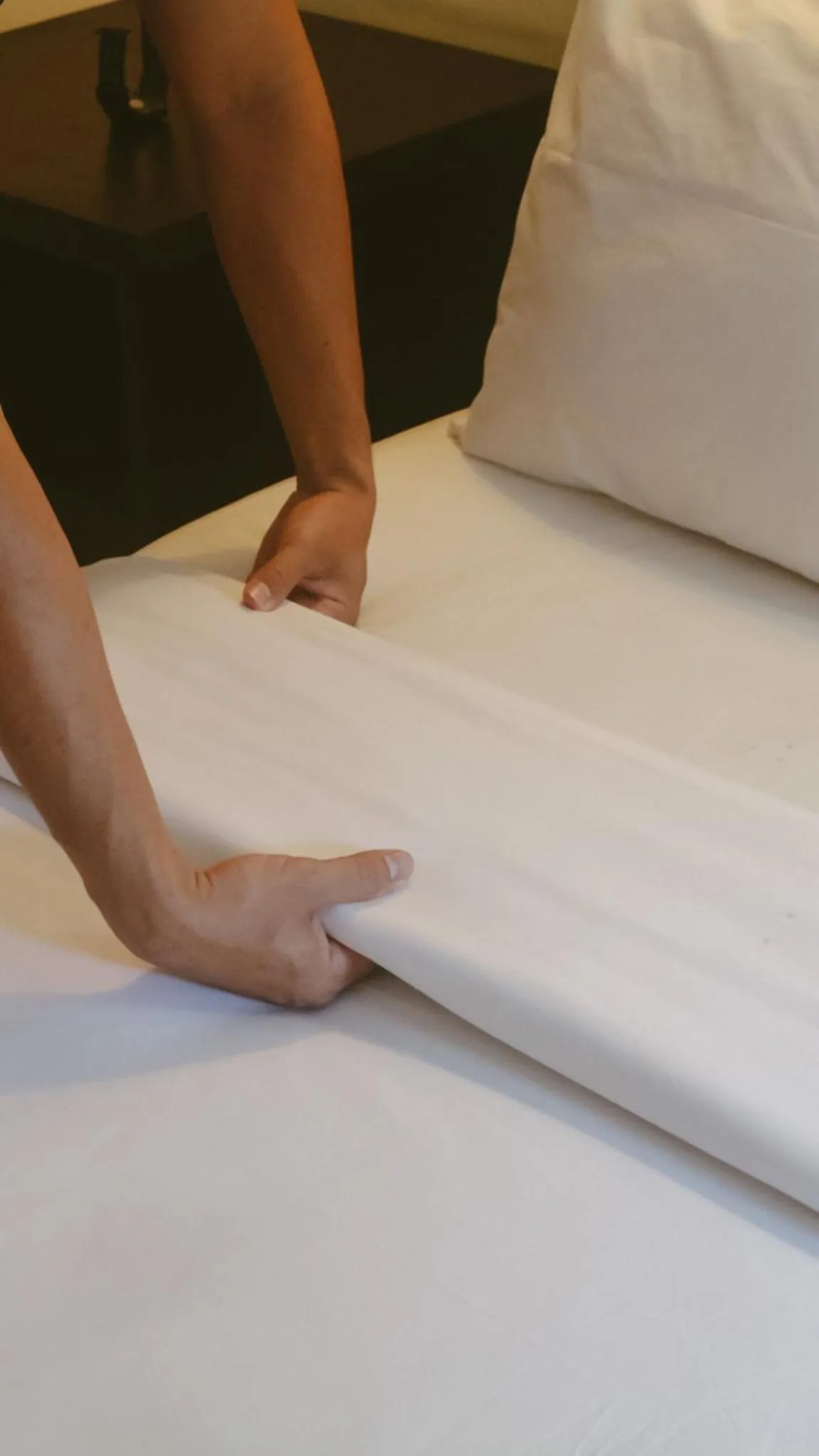 Bed in New Puri Asih Hotel