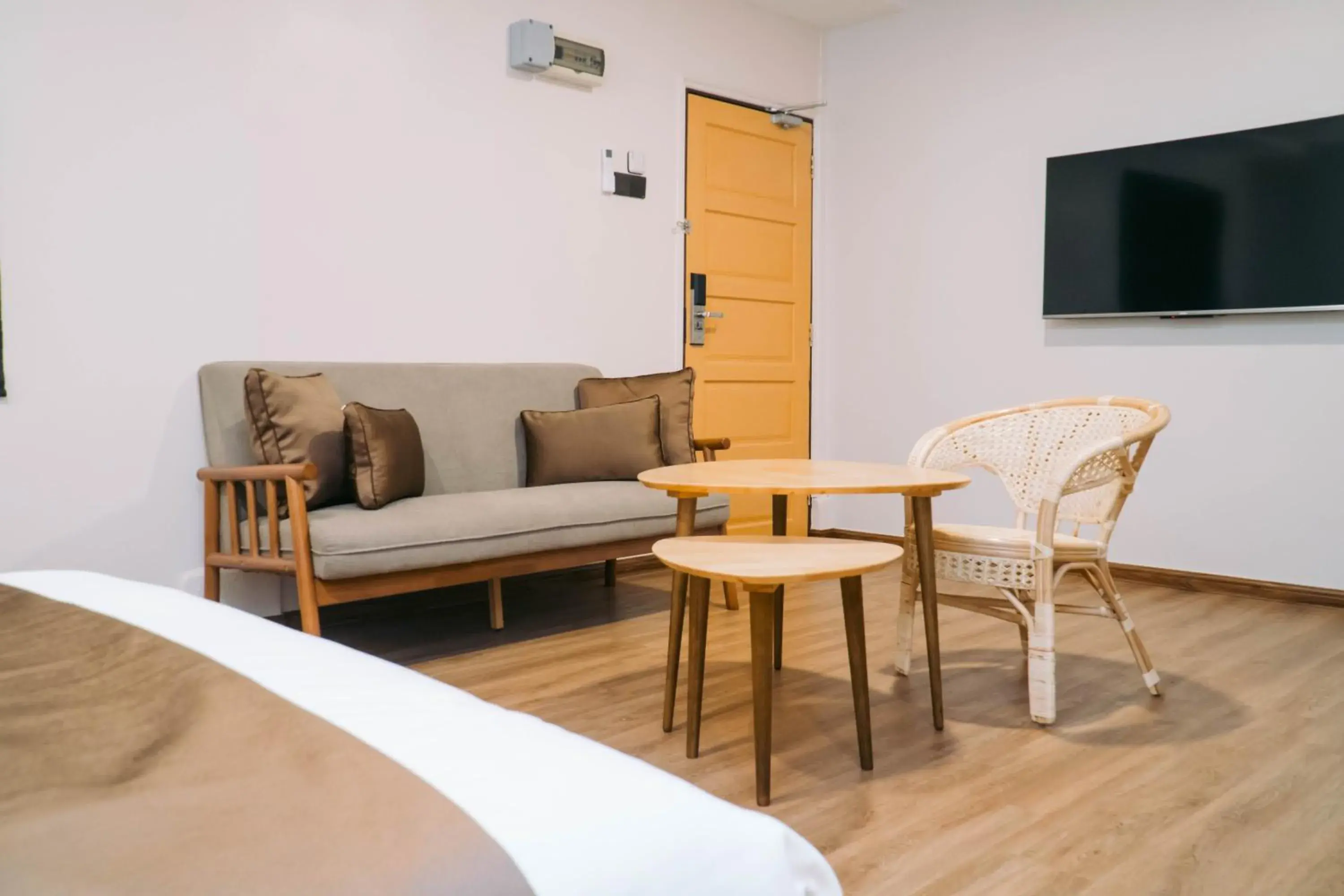 Bed in Mulyo Hotel Bed in Mulyo Hotel