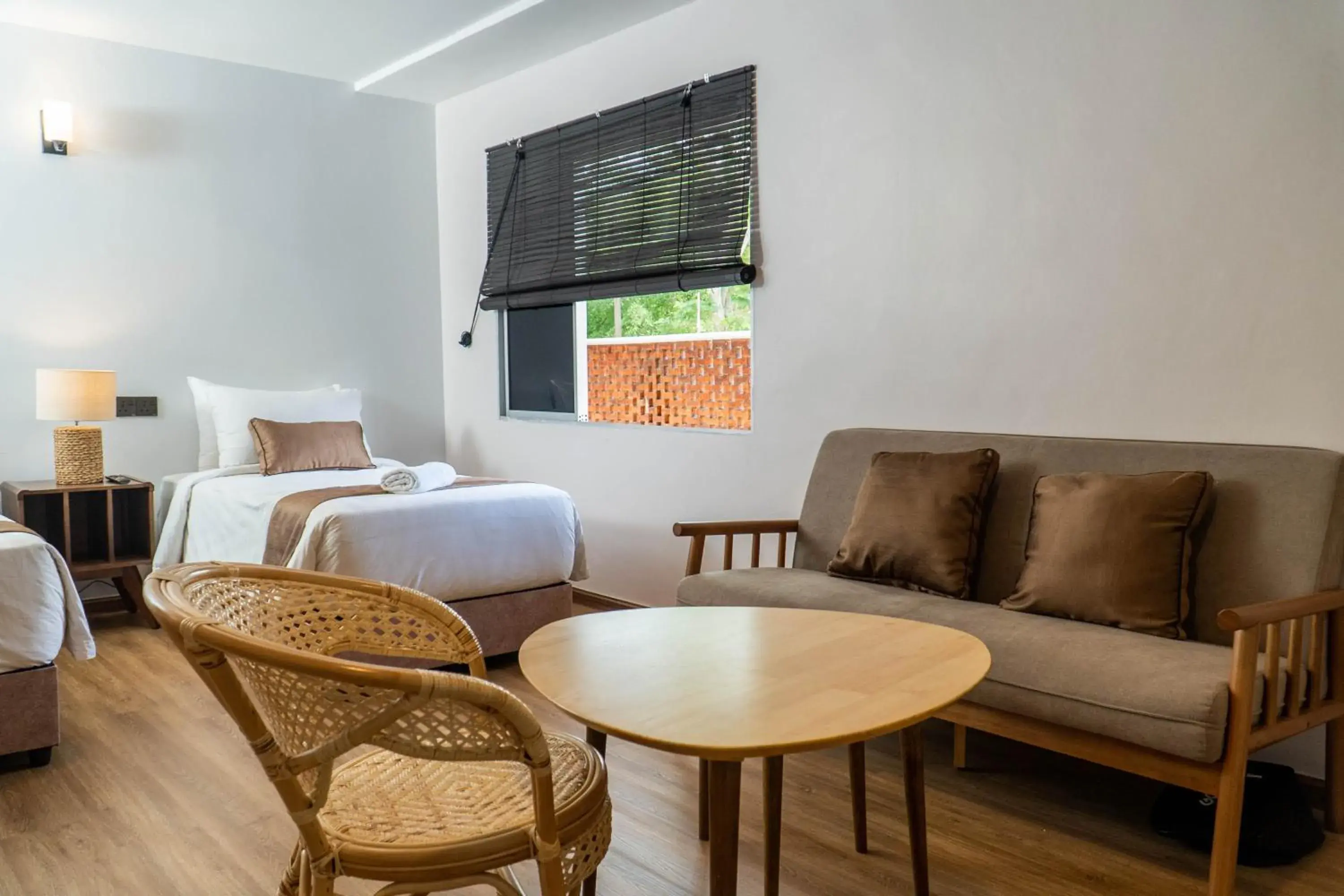 Bed in Mulyo Hotel Bed in Mulyo Hotel