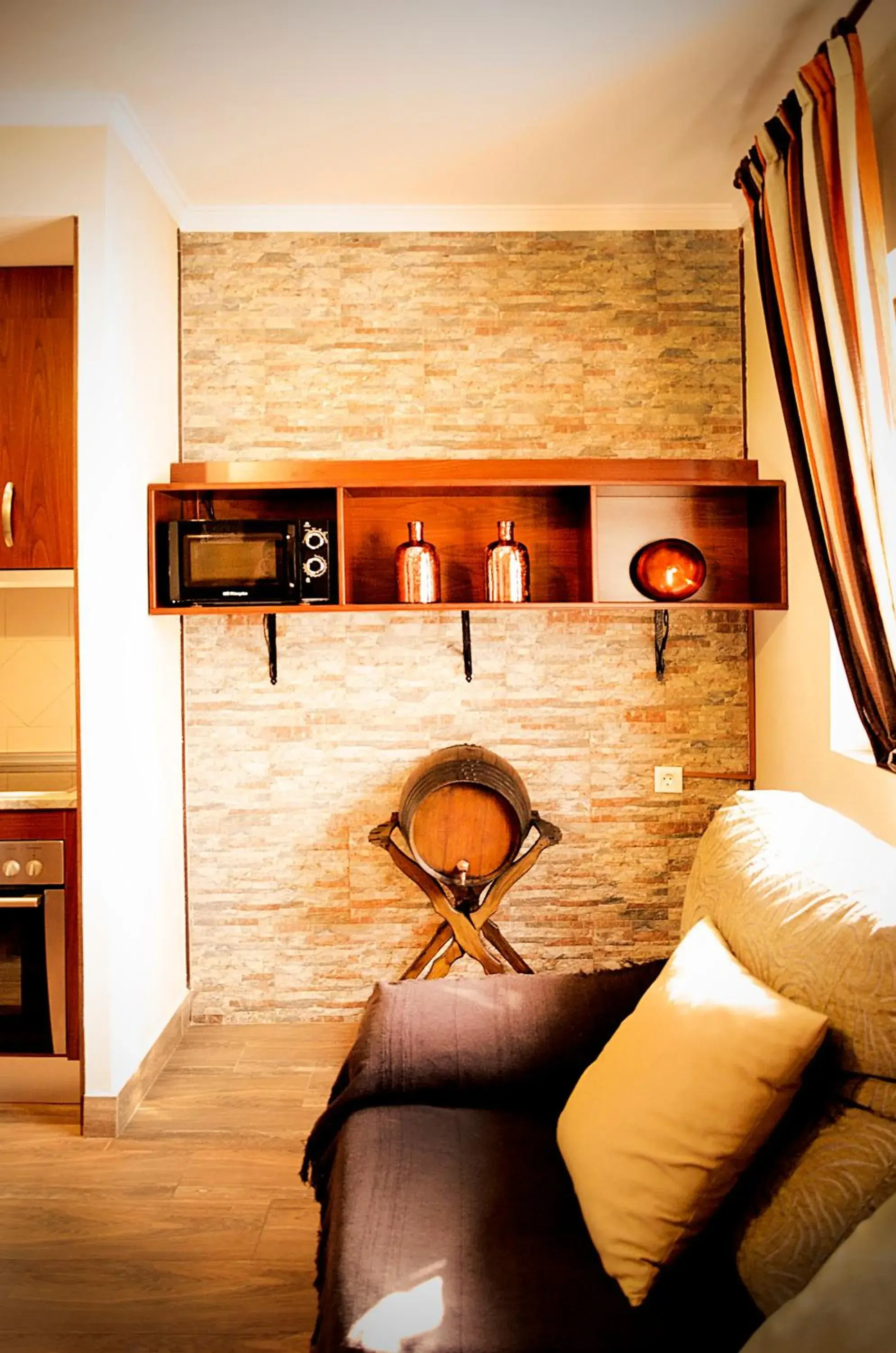 Living room, Bed in Apartamentos Turísticos Cúllar Vega Living room, Bed in Apartamentos Turísticos Cúllar Vega