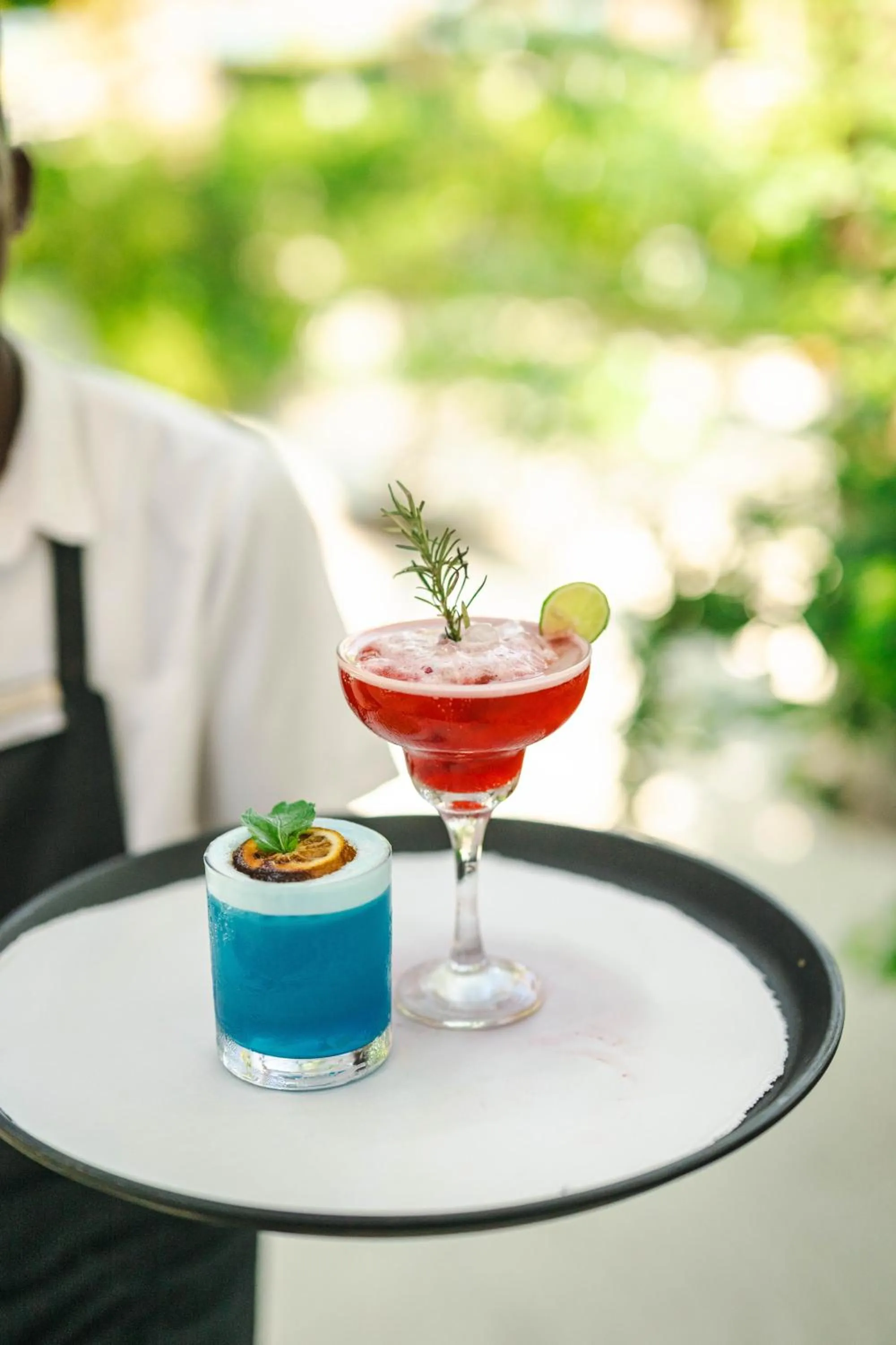 Drinks in Kisiwa on the Beach