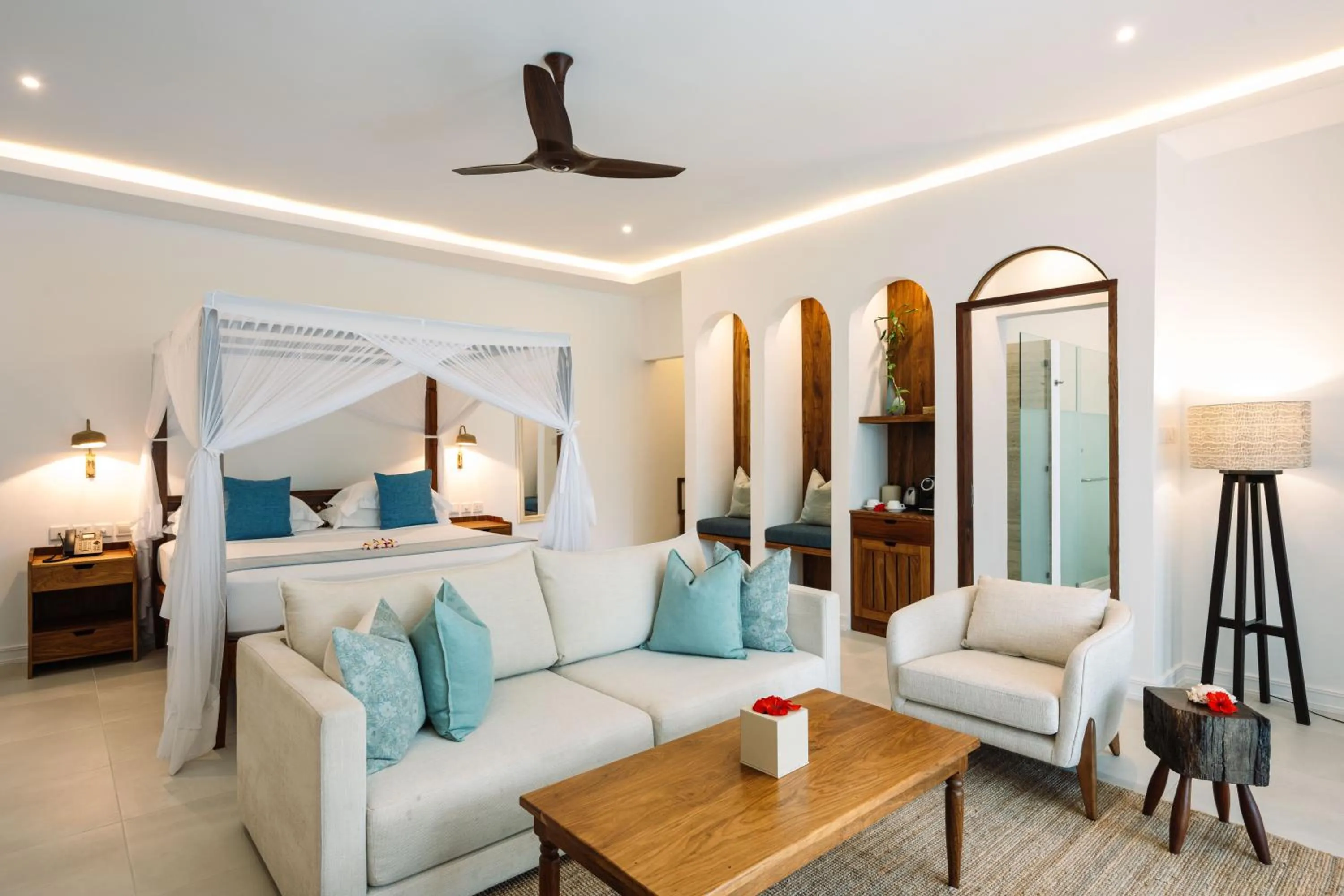 Photo of the whole room in Kisiwa on the Beach