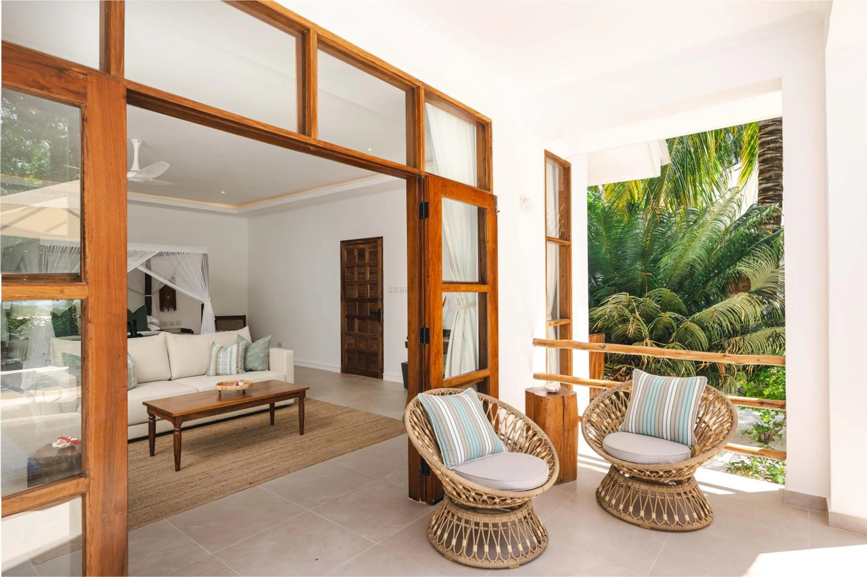 Balcony/Terrace in Kisiwa on the Beach