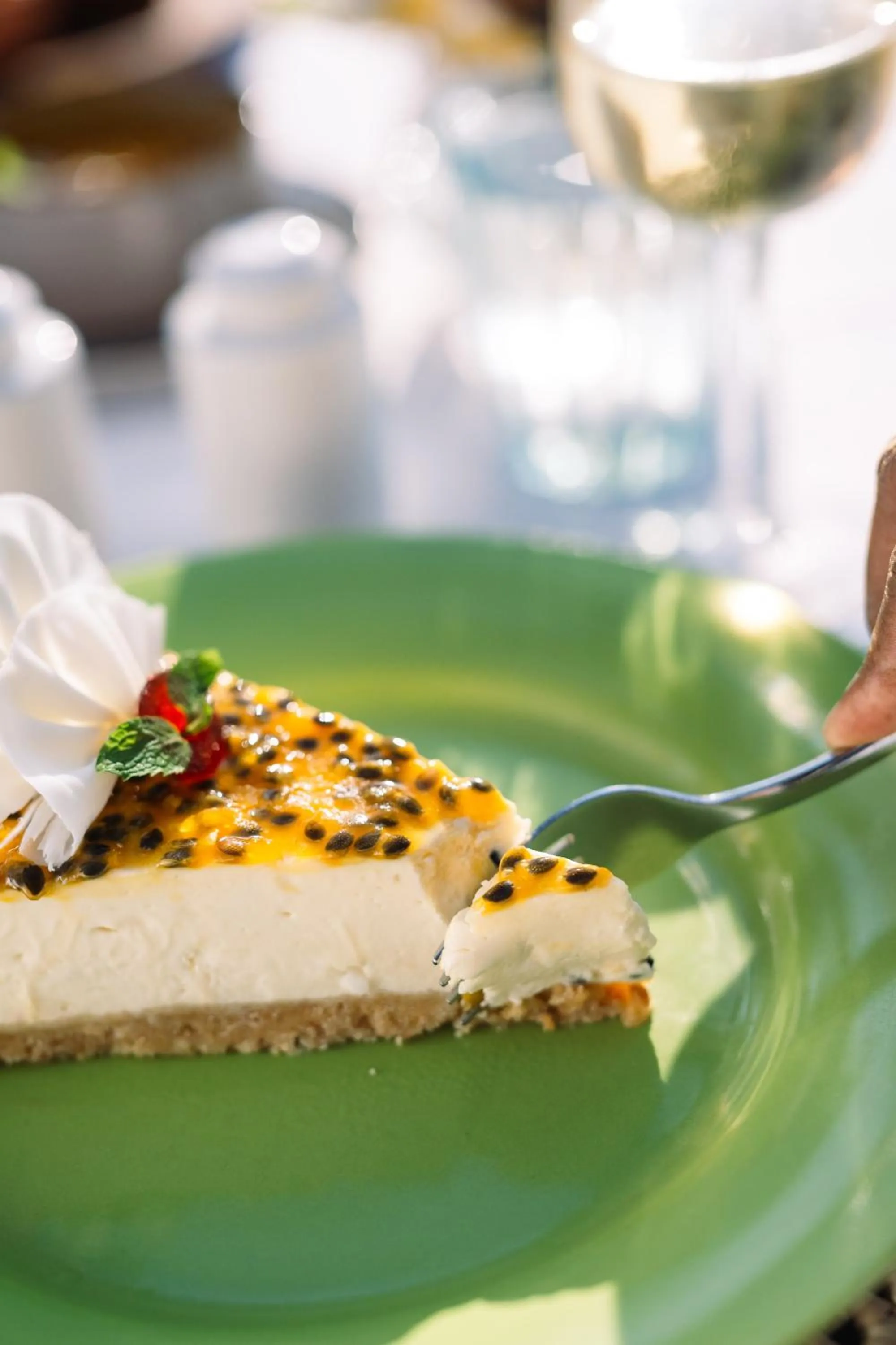 Food and drinks in Kisiwa on the Beach