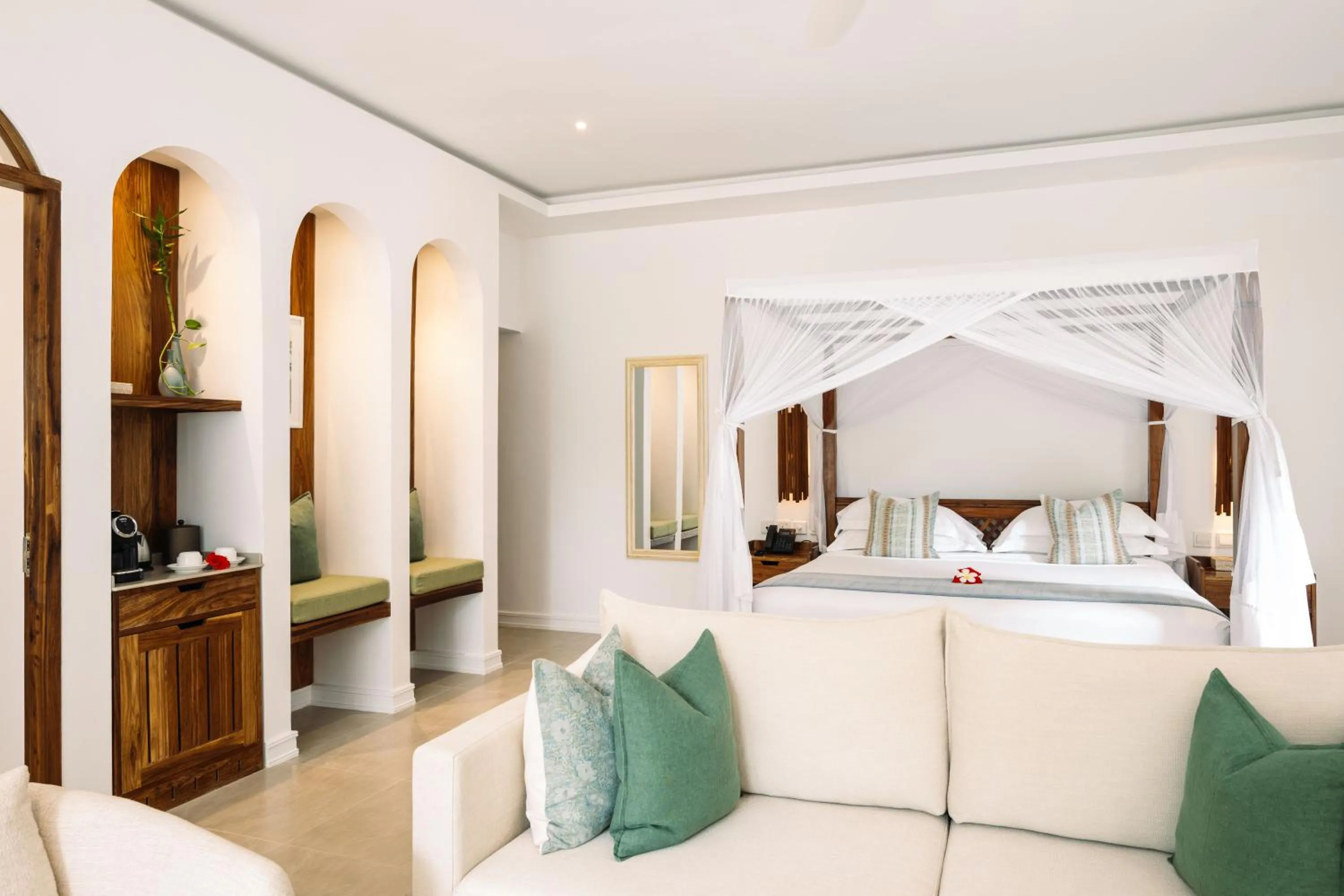 Bedroom in Kisiwa on the Beach