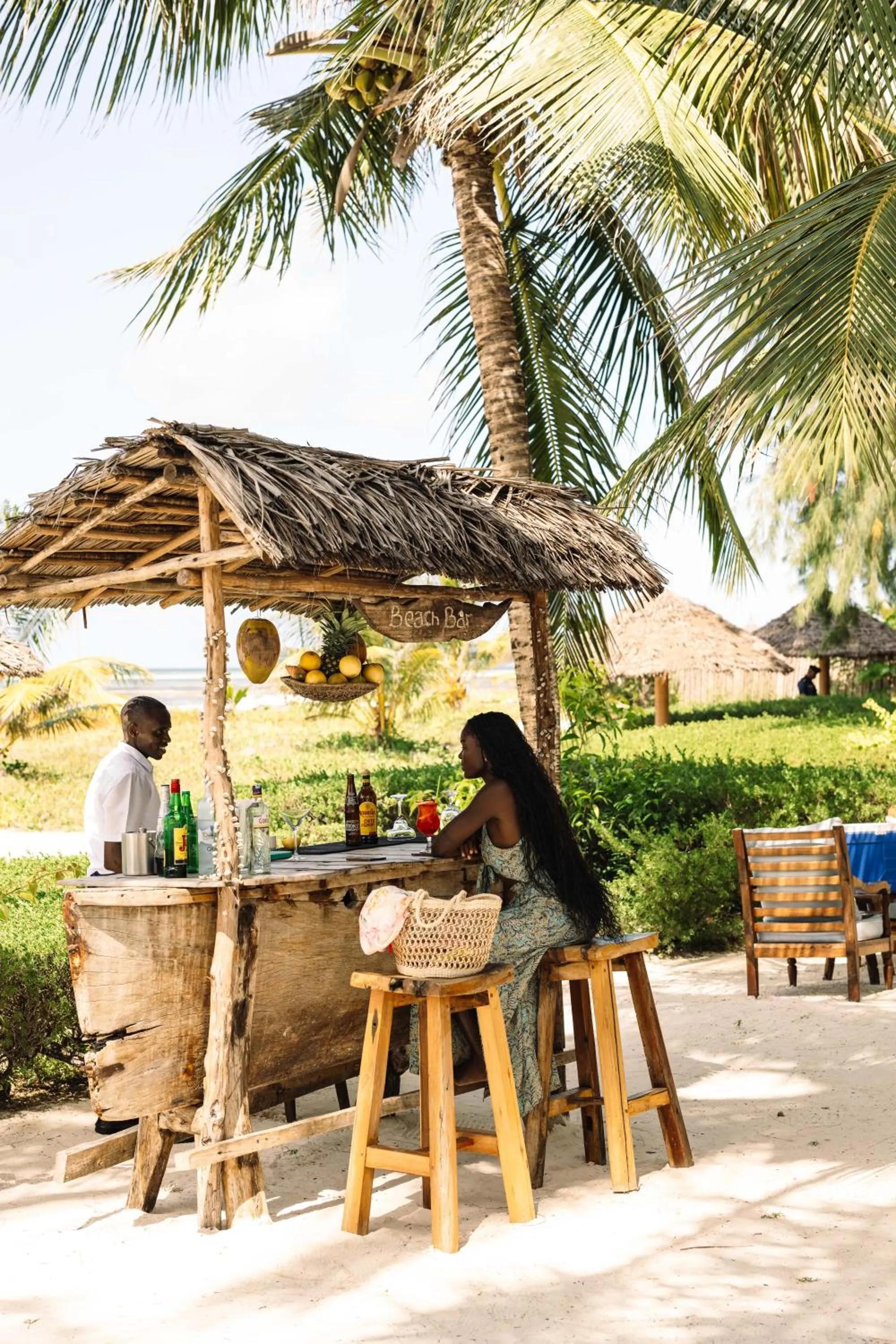 Lounge or bar in Kisiwa on the Beach