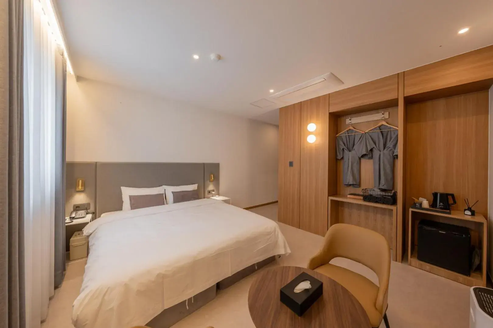 Bed in H-avenue Hotel Munhyeon Bed in H-avenue Hotel Munhyeon