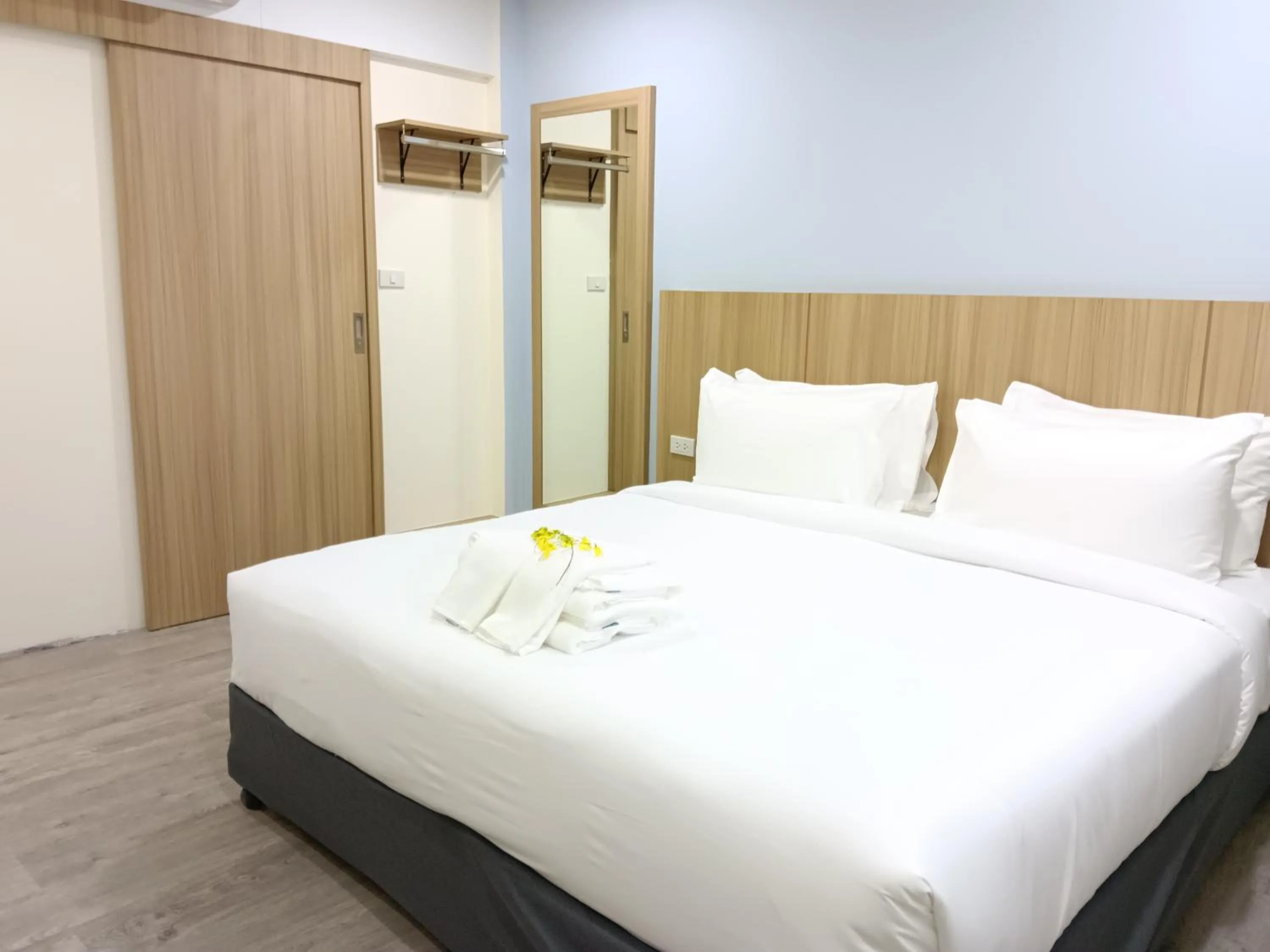 Bed in Beyond 21 Hotel