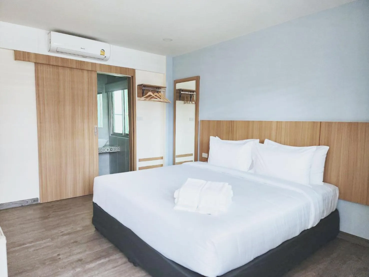 Bed in Beyond 21 Hotel