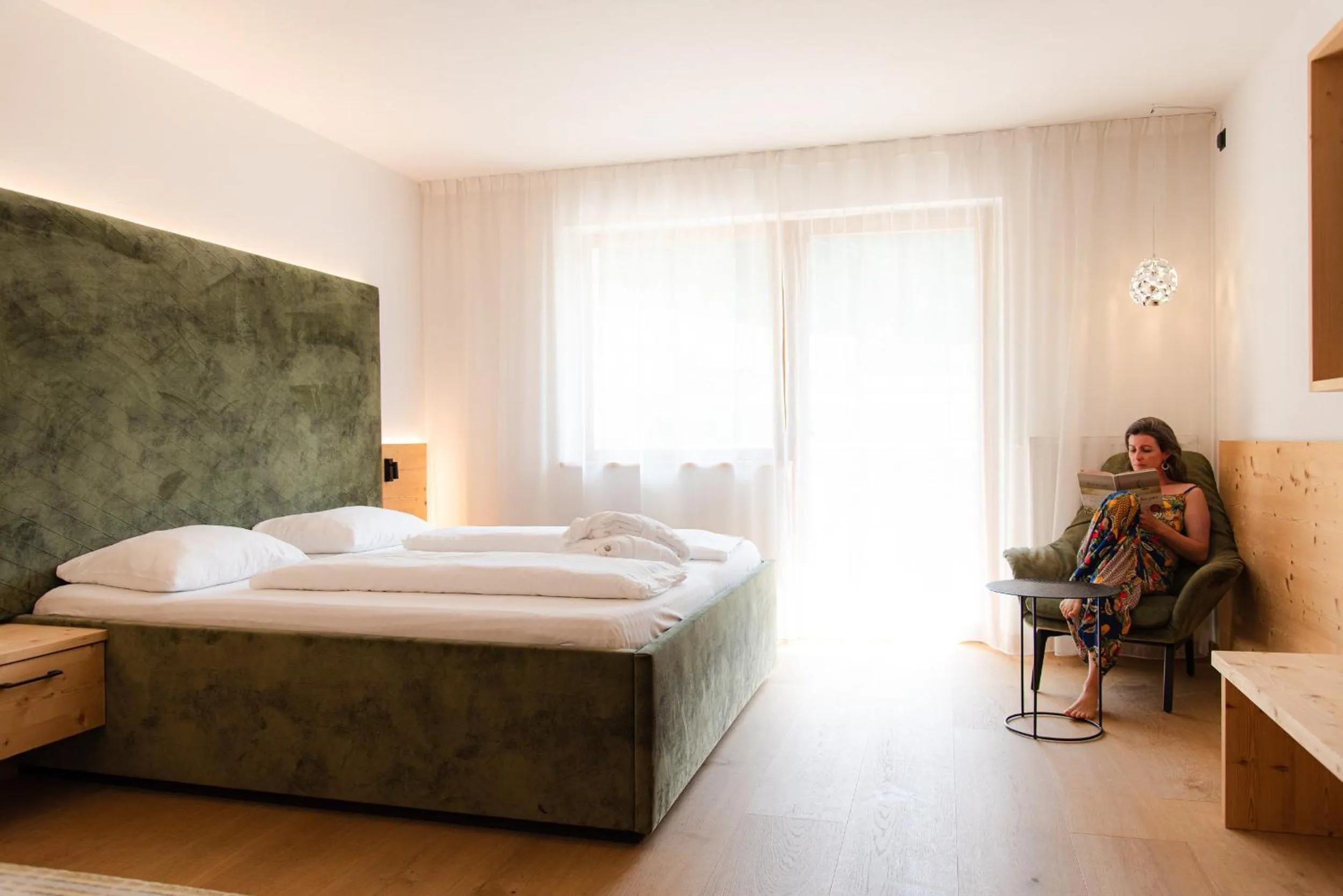Bedroom, Bed in Wellness-Sporthotel Ratschings