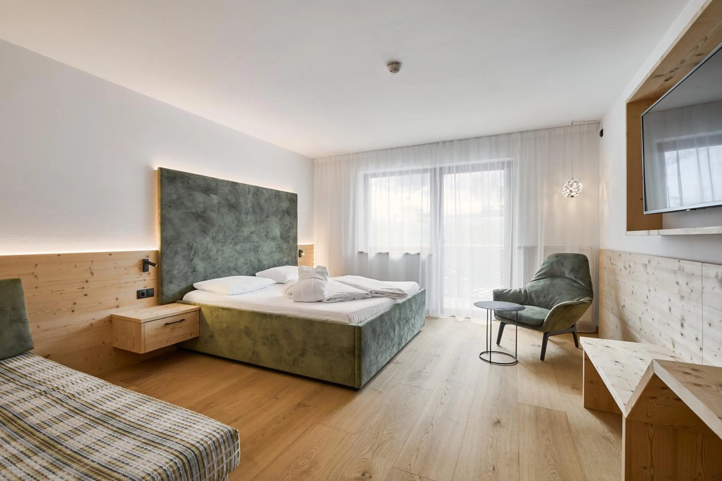 Photo of the whole room, Bed in Wellness-Sporthotel Ratschings