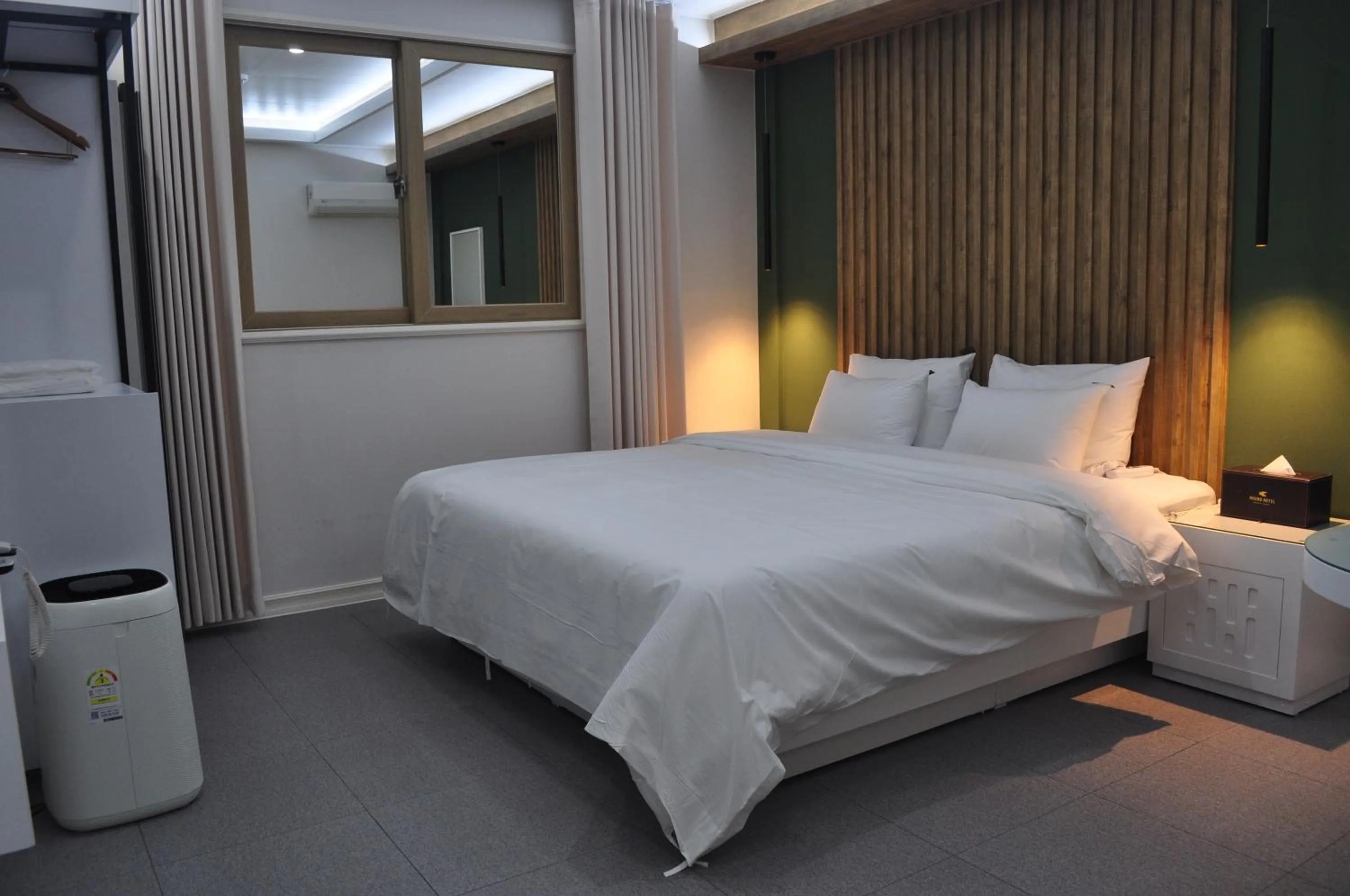 Bed in HOUND Hotel Sangmu