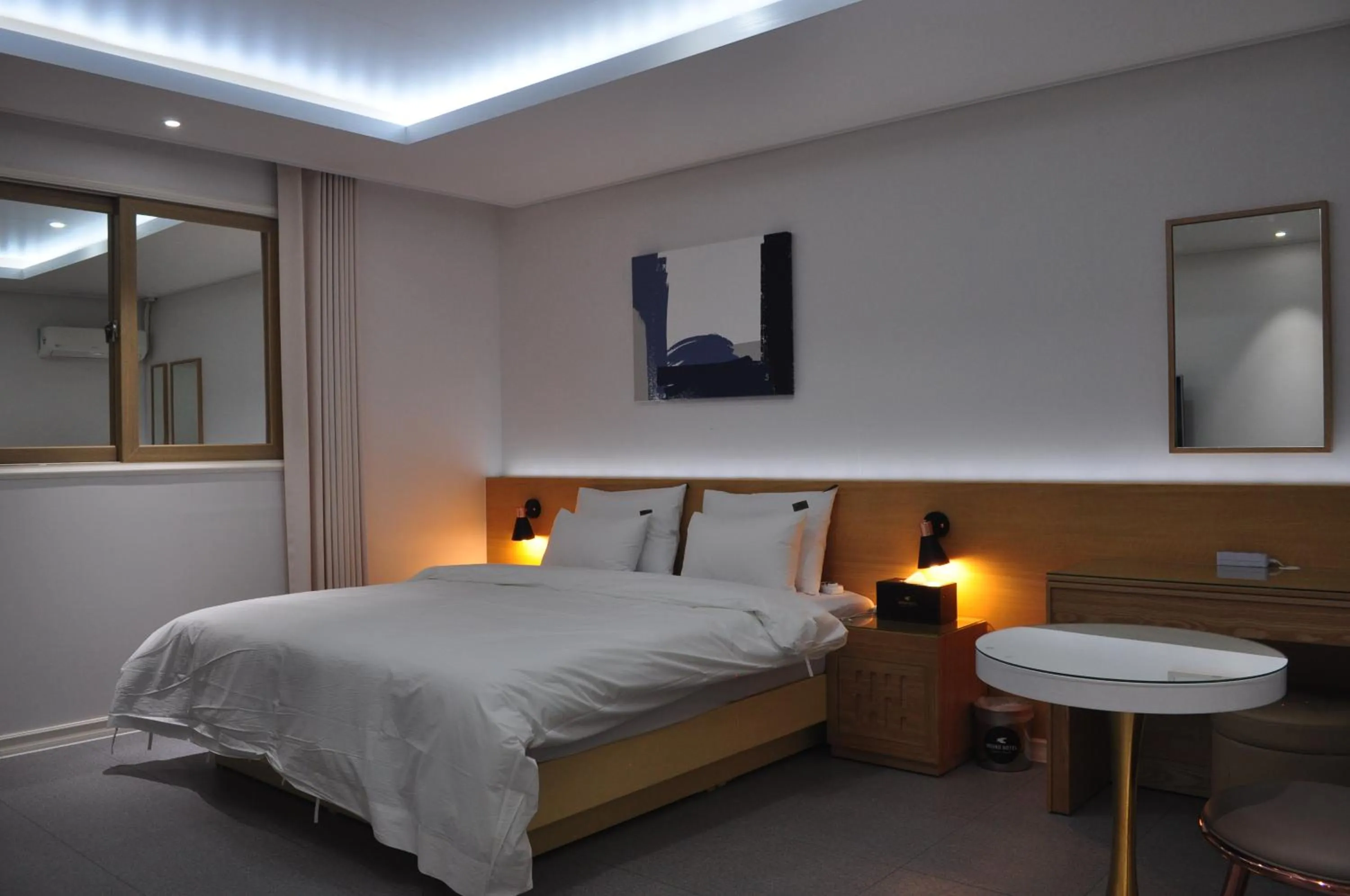 Bed in HOUND Hotel Sangmu