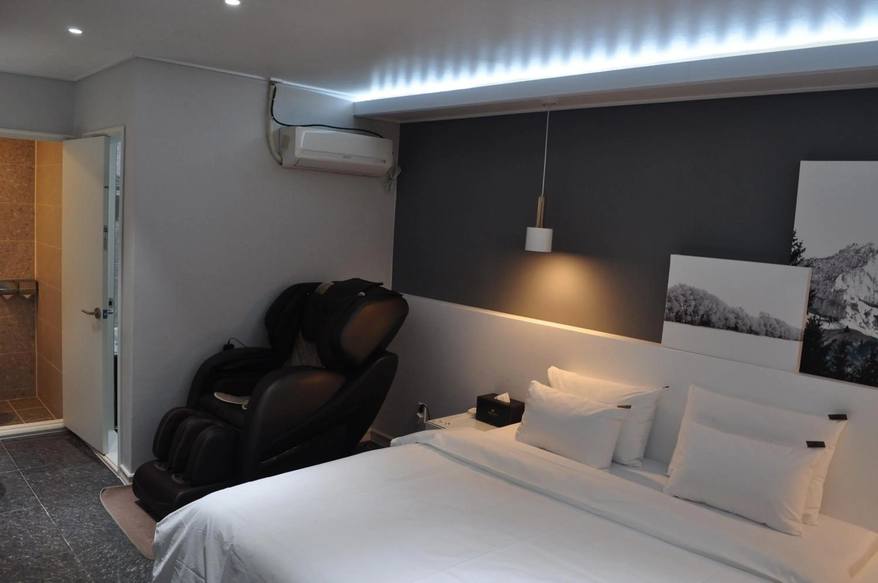 Bed in HOUND Hotel Sangmu