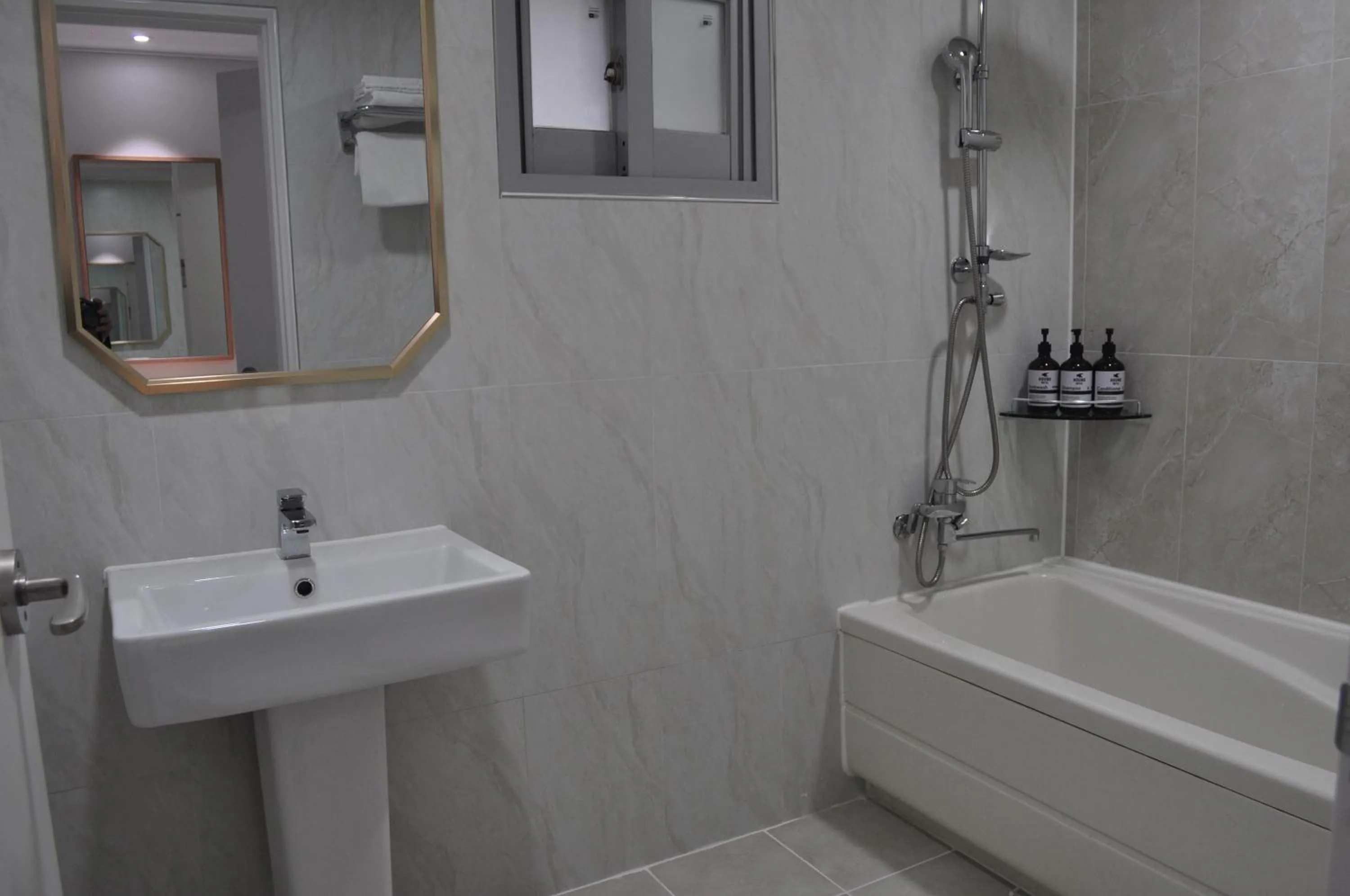 Bathroom in HOUND Hotel Sangmu