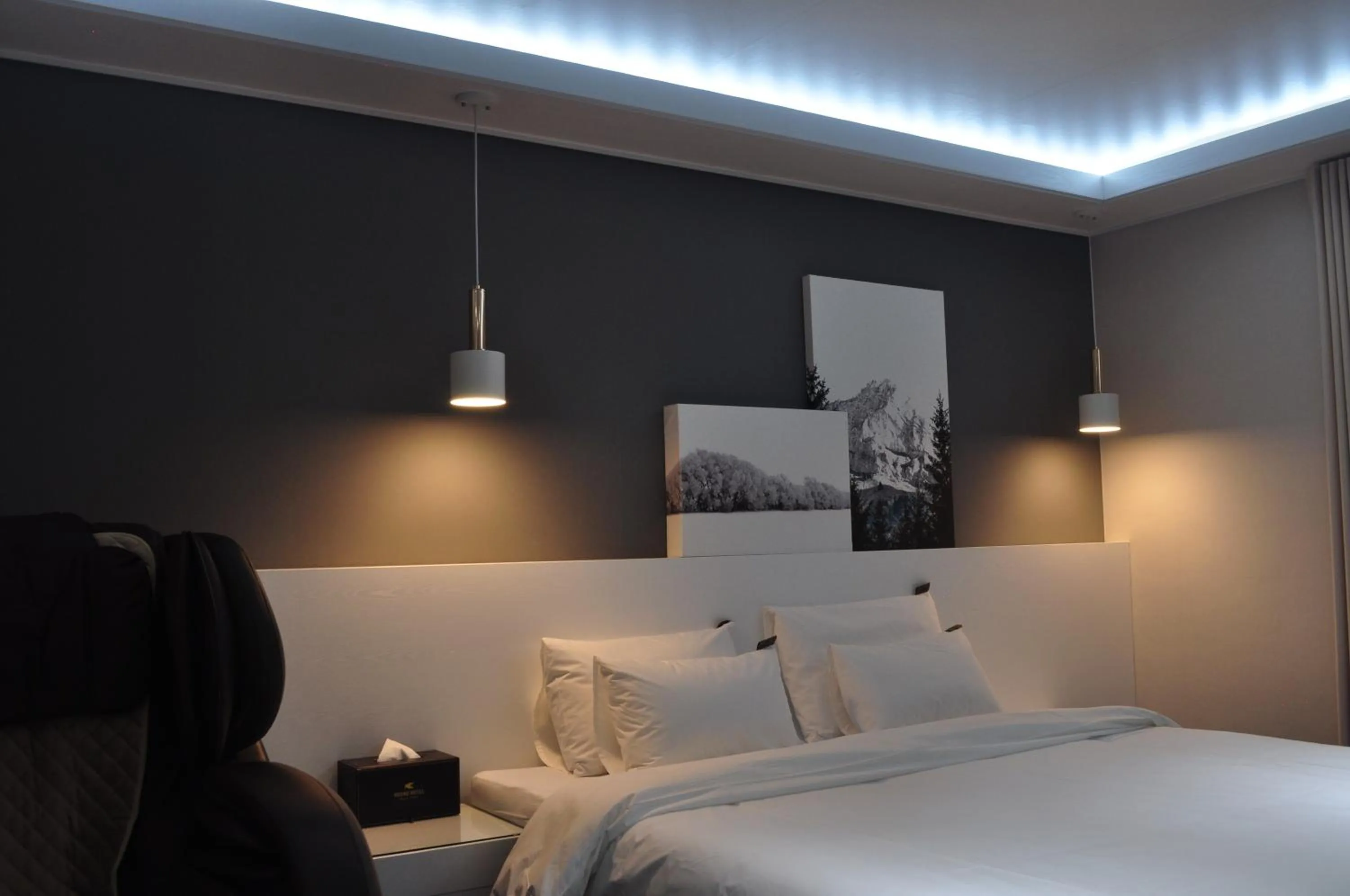 Bed in HOUND Hotel Sangmu