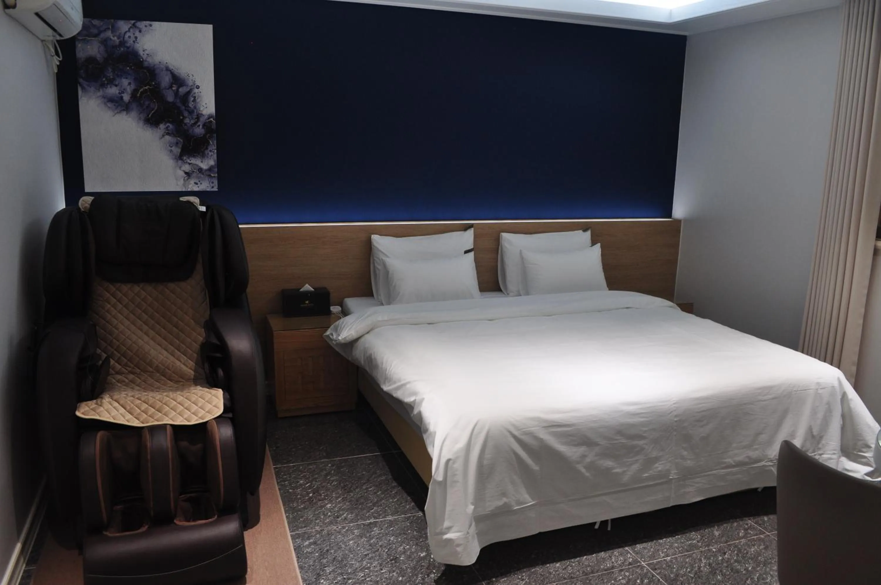 Bed in HOUND Hotel Sangmu