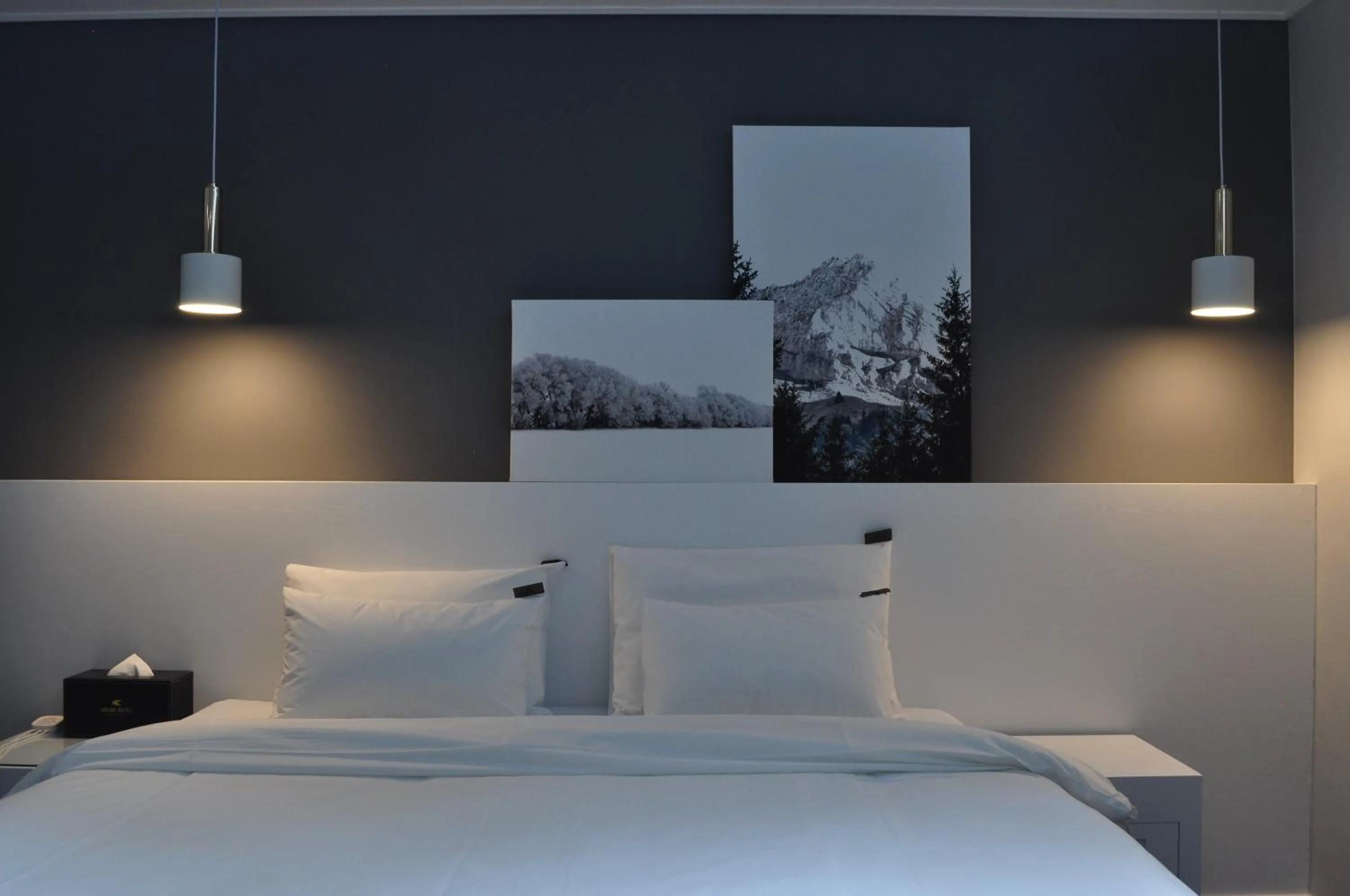 Bed in HOUND Hotel Sangmu