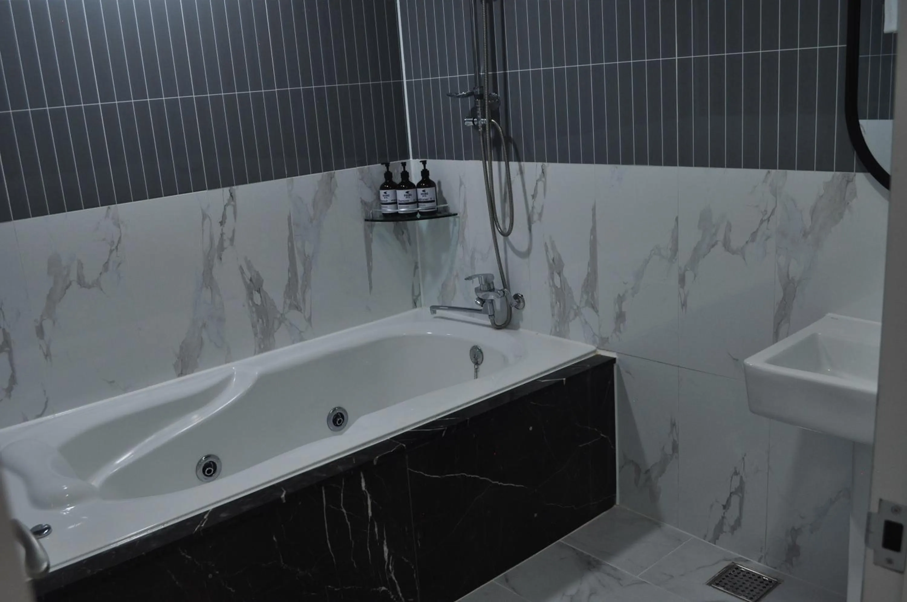 Bathroom in HOUND Hotel Sangmu