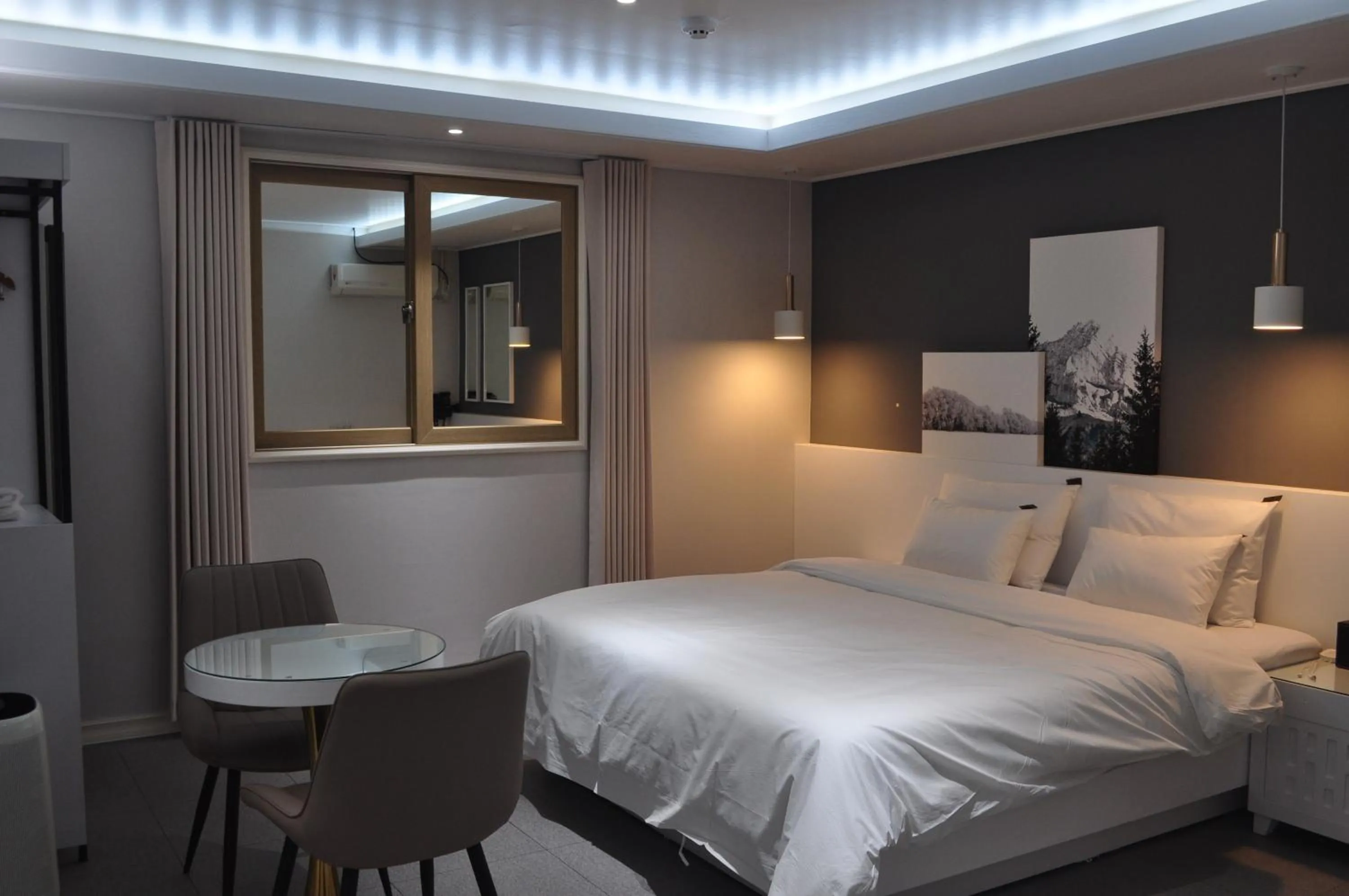 Bed in HOUND Hotel Sangmu