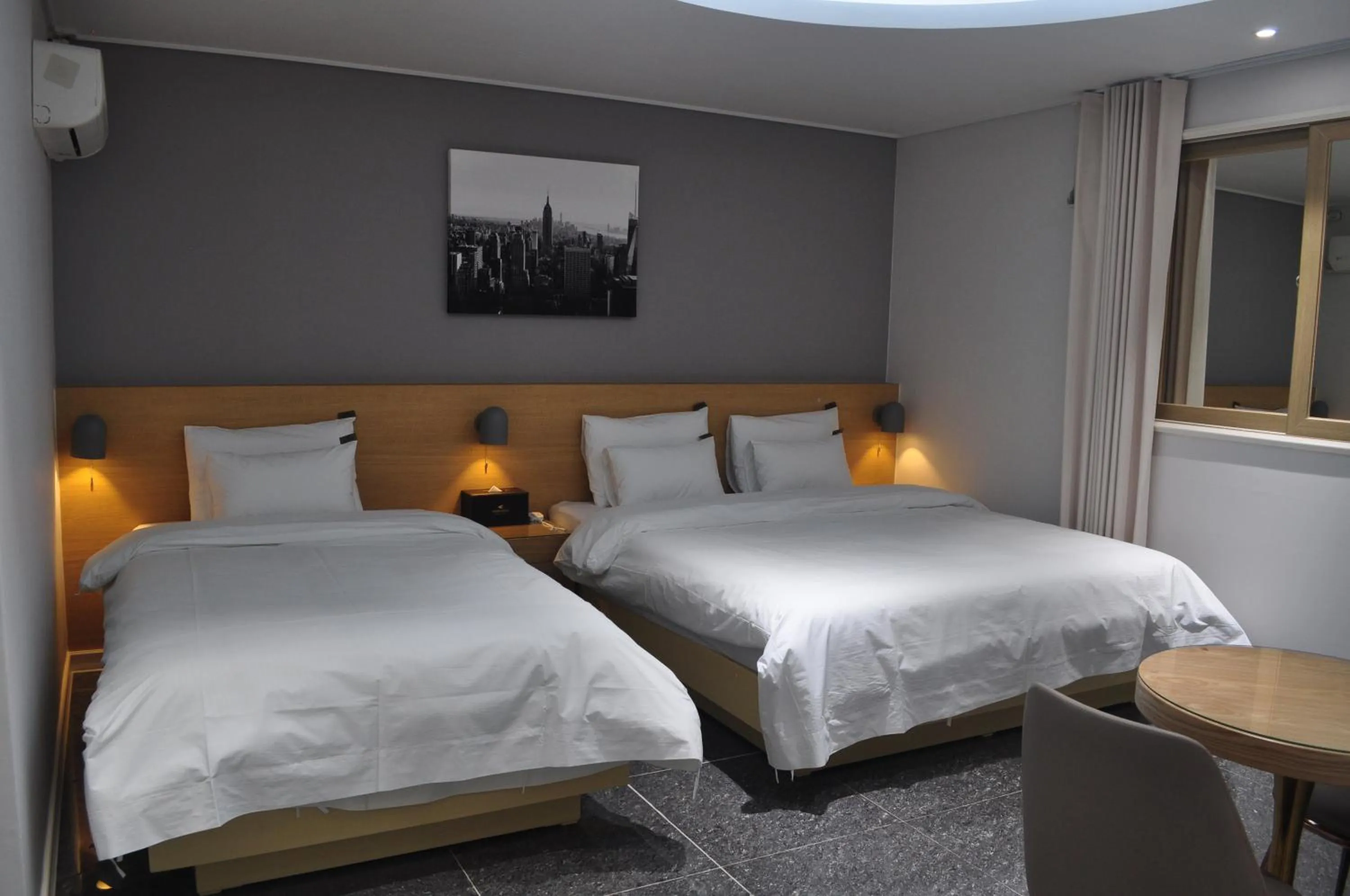 Bed in HOUND Hotel Sangmu