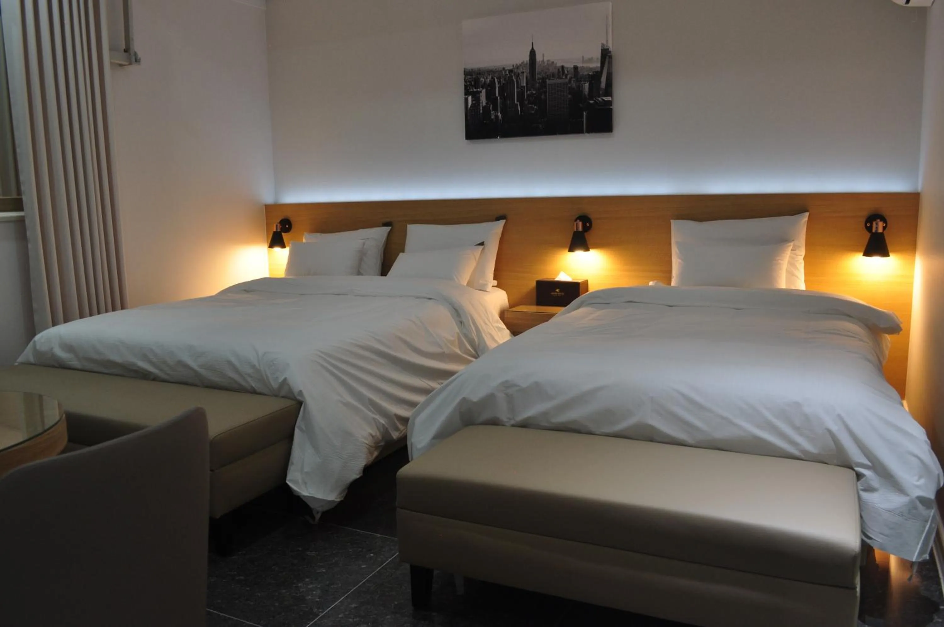 Bed in HOUND Hotel Sangmu