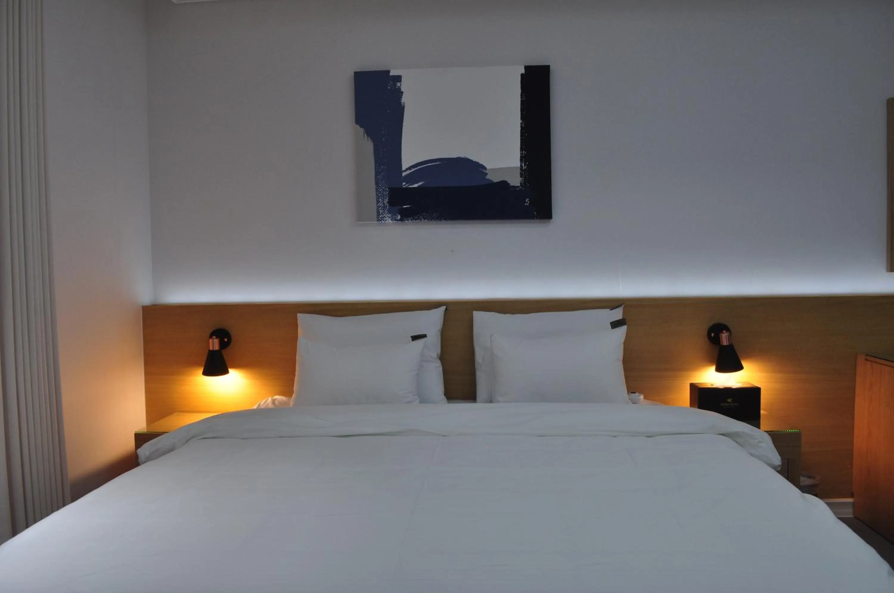 Bed in HOUND Hotel Sangmu